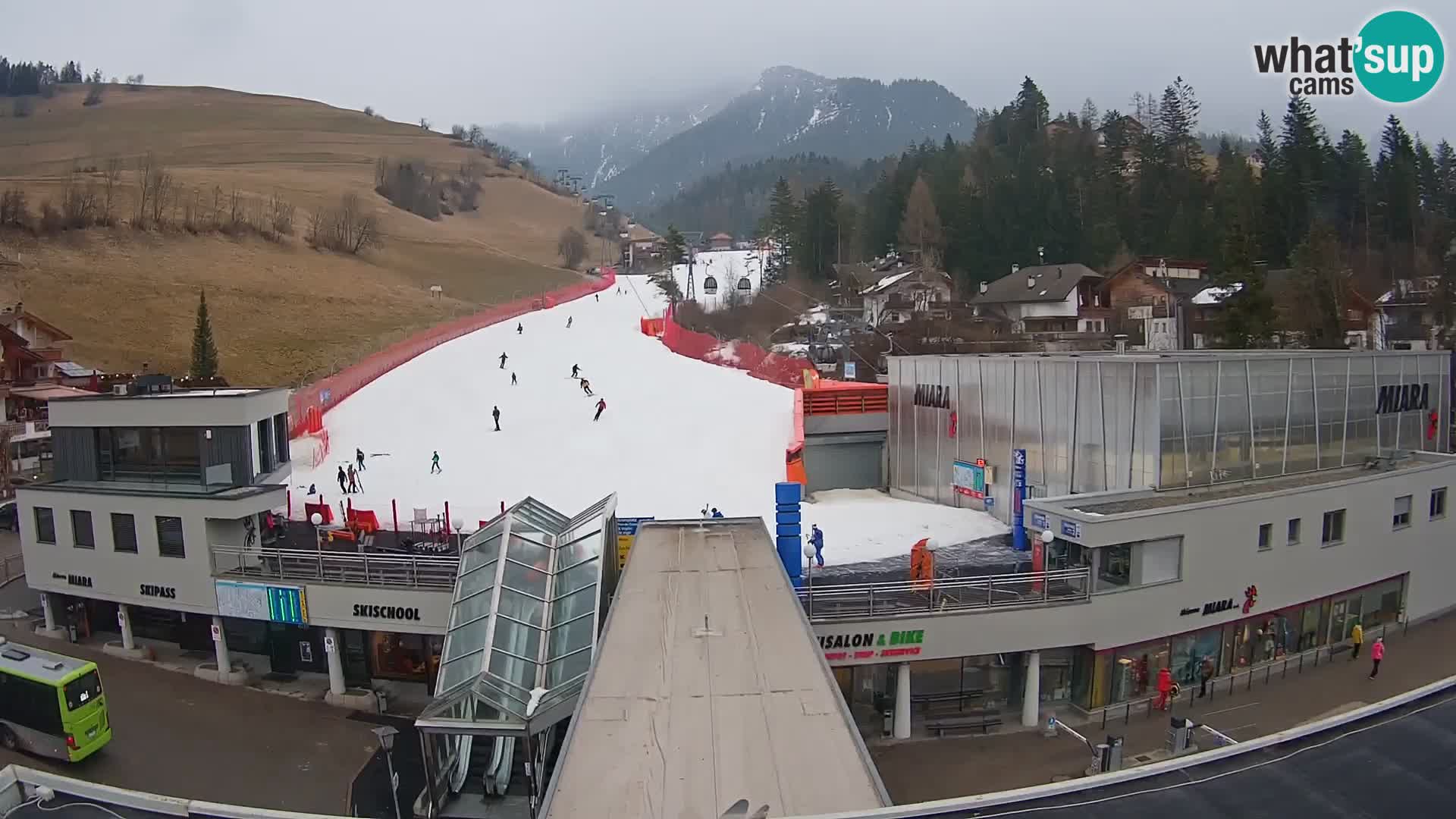 Kronplatz spletna kamera Miara spodnja postaja