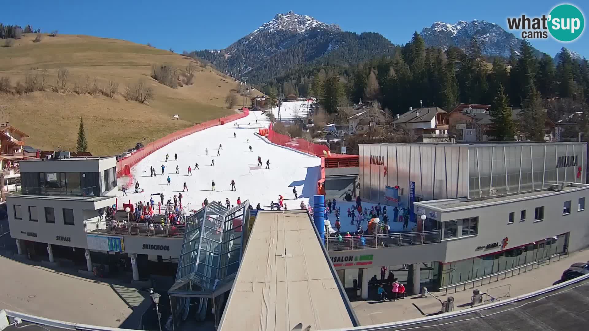 Kronplatz webcam Valley sation of Miara