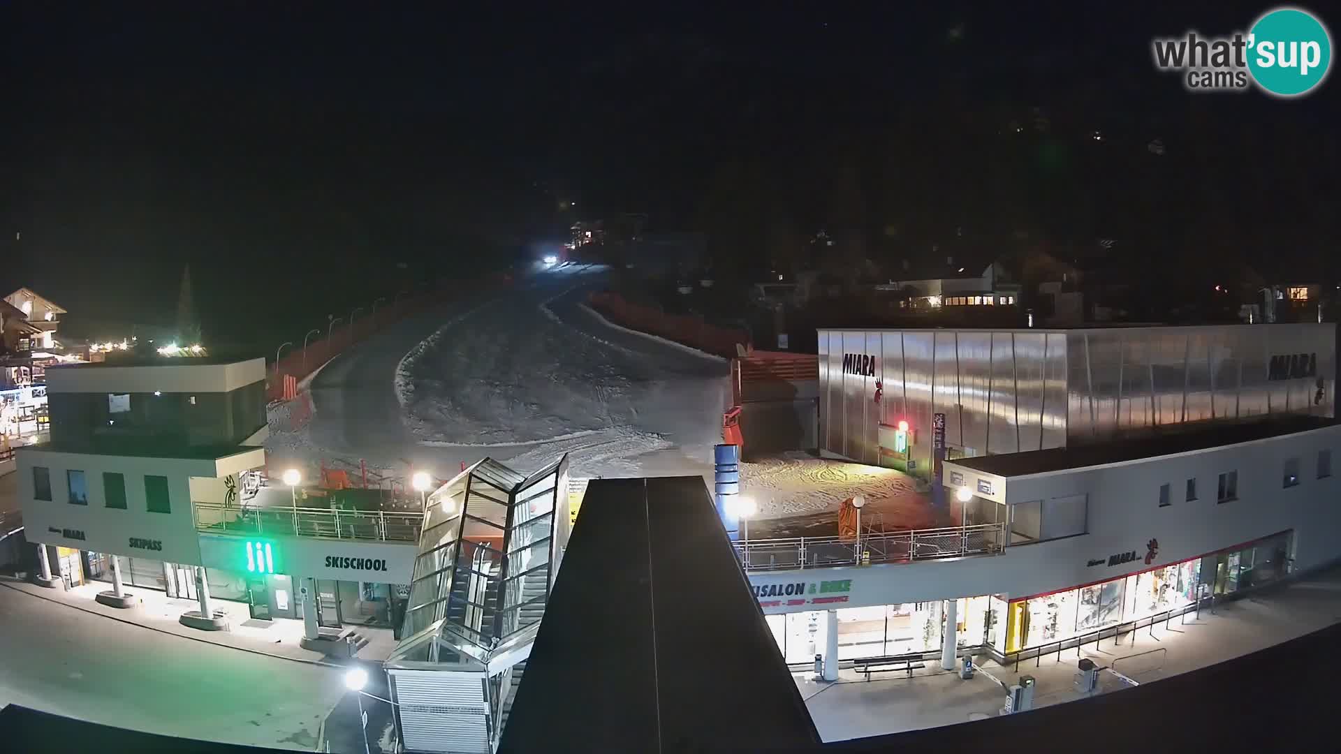 Kronplatz spletna kamera Miara spodnja postaja