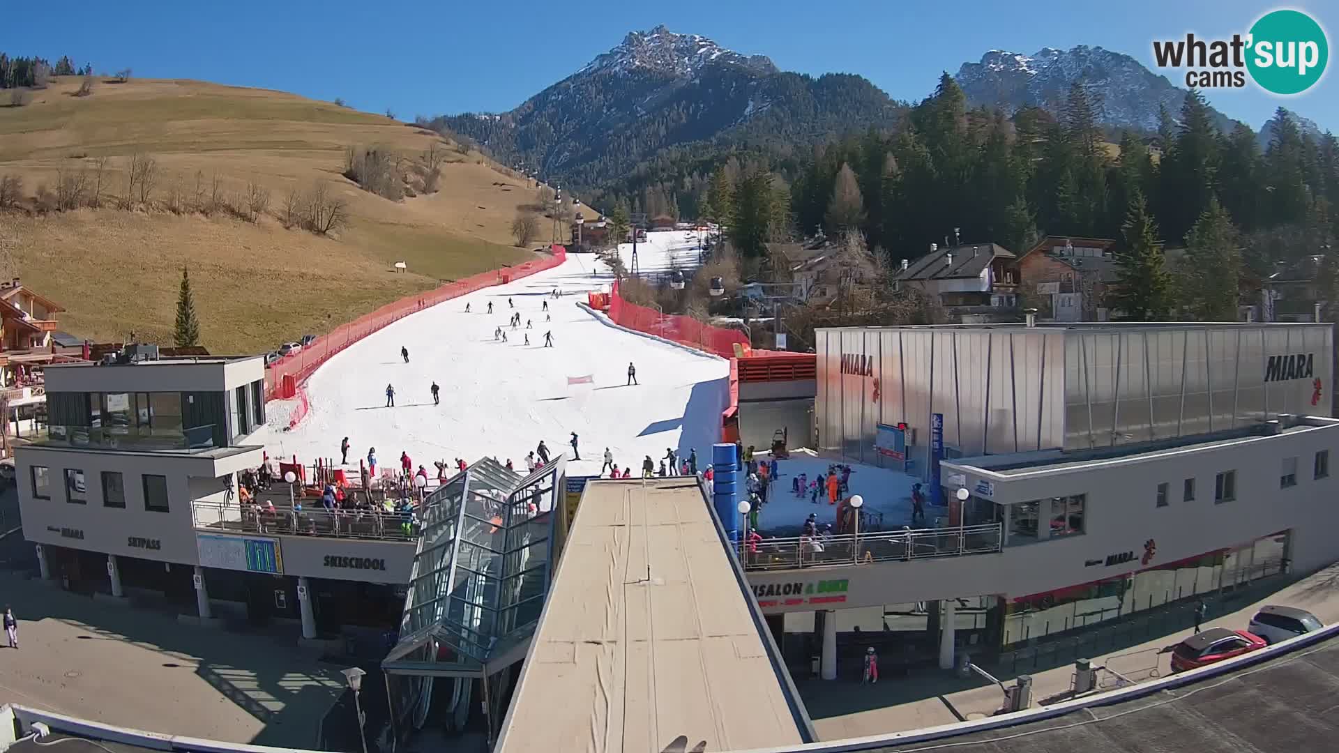 Kronplatz webcam Valley sation of Miara