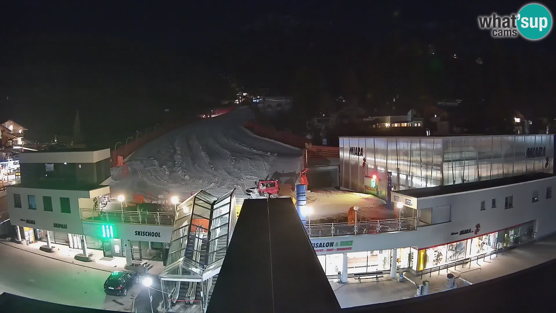 Kronplatz spletna kamera Miara spodnja postaja