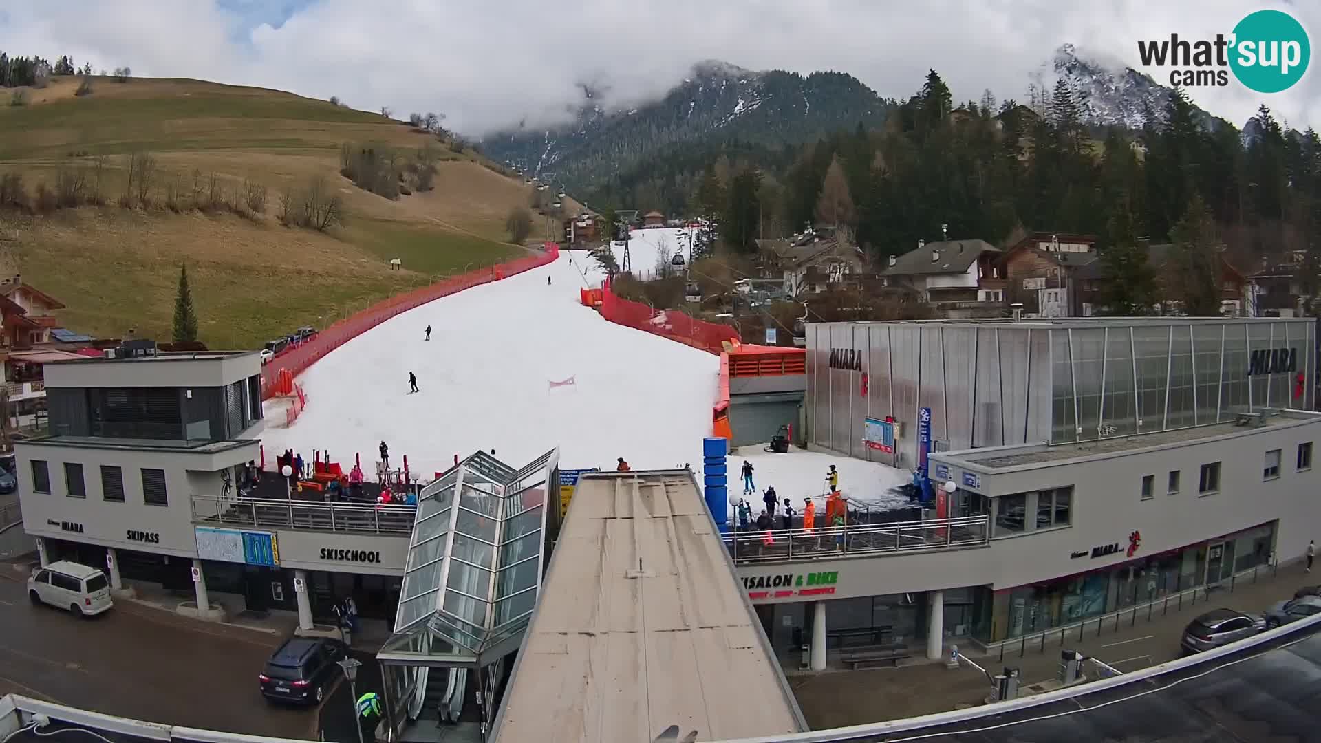 Plan de Corones Kronplatz Miara webcam en vivo – estación de valle