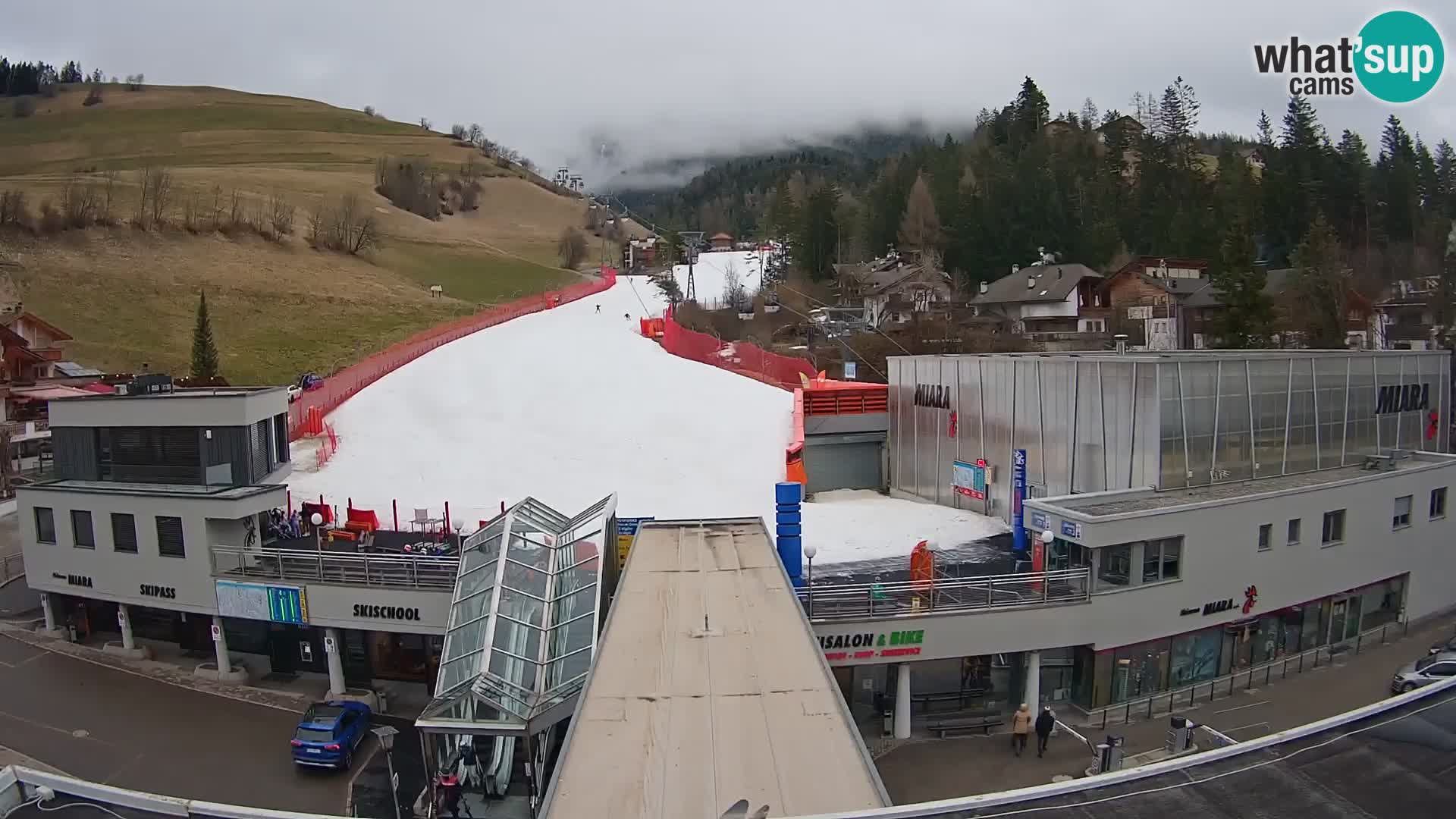 Kronplatz webcam Valley sation of Miara