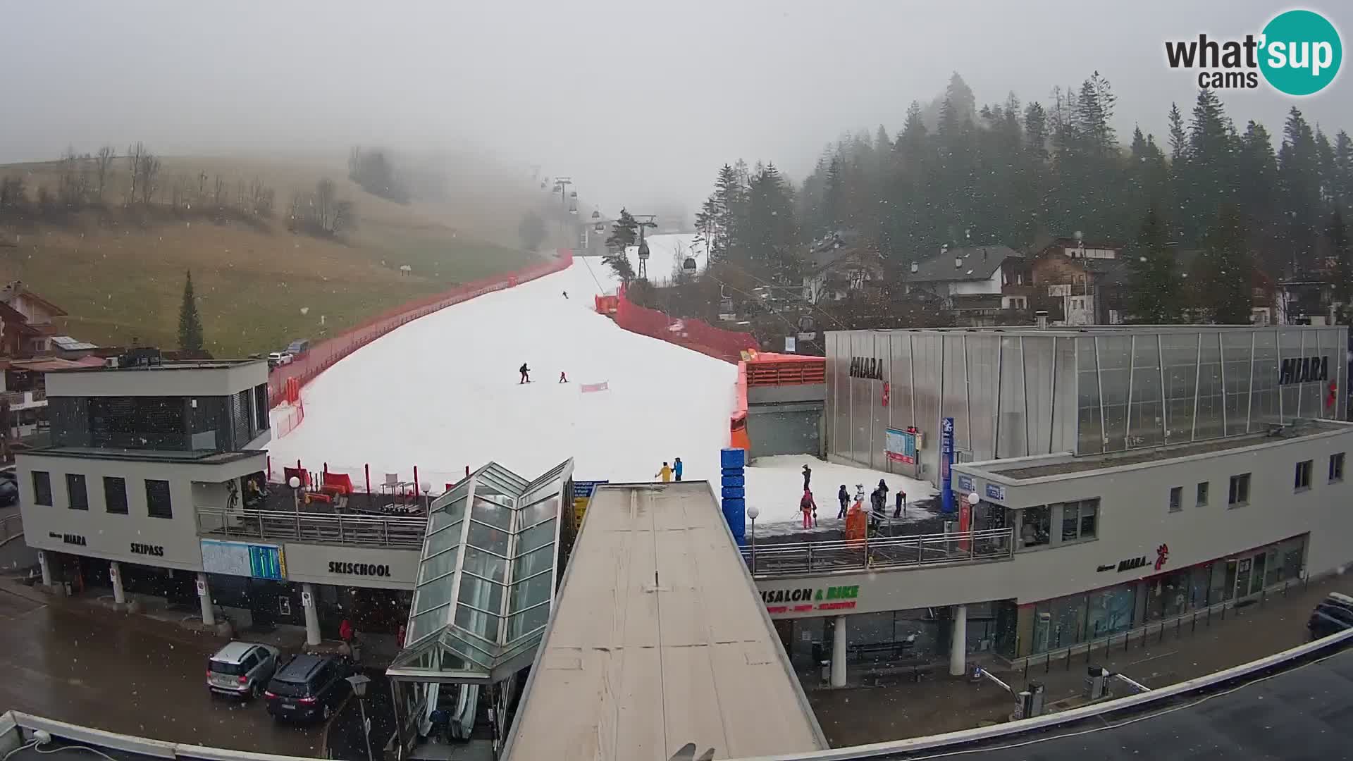 Kronplatz spletna kamera Miara spodnja postaja