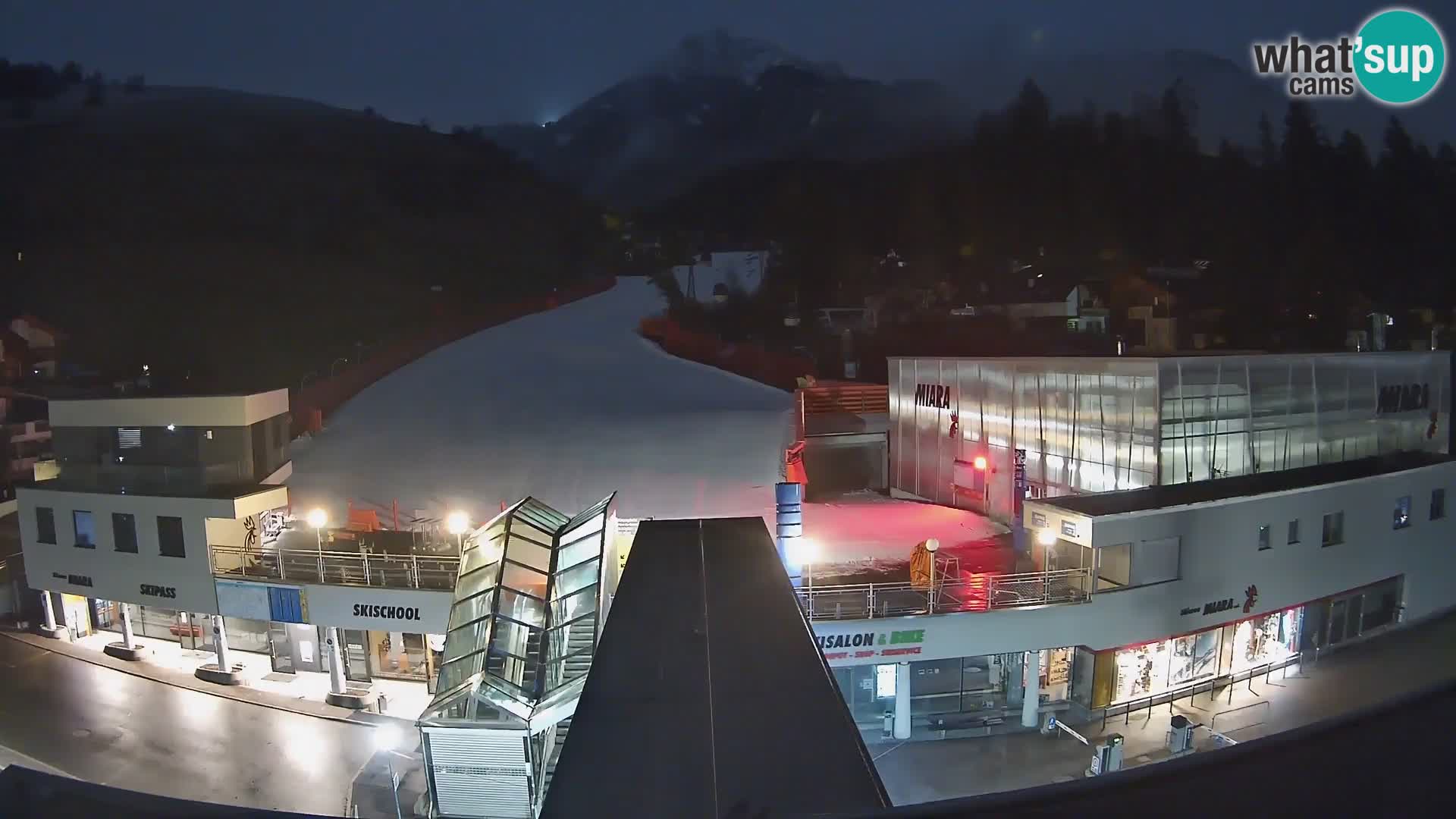 Plan de Corones Kronplatz Miara webcam en vivo – estación de valle