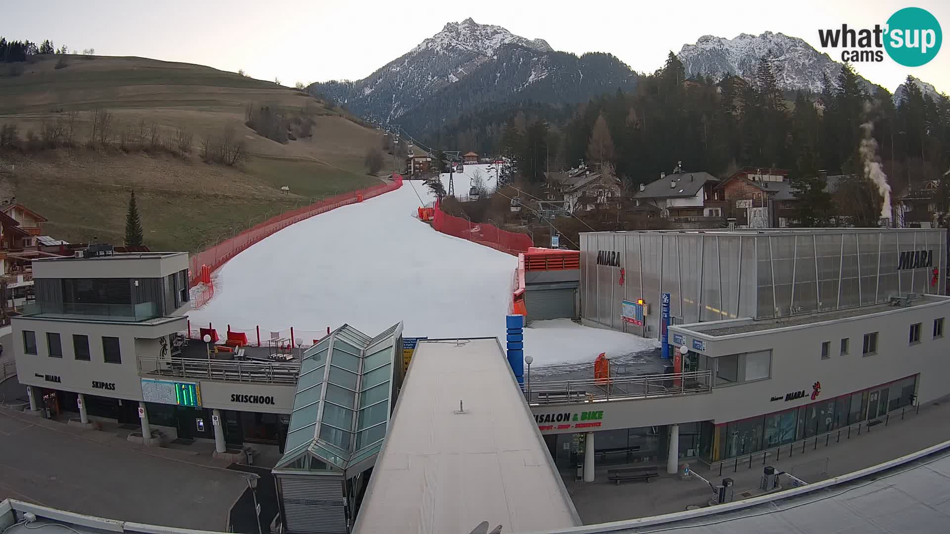 Kronplatz webcam Valley sation of Miara