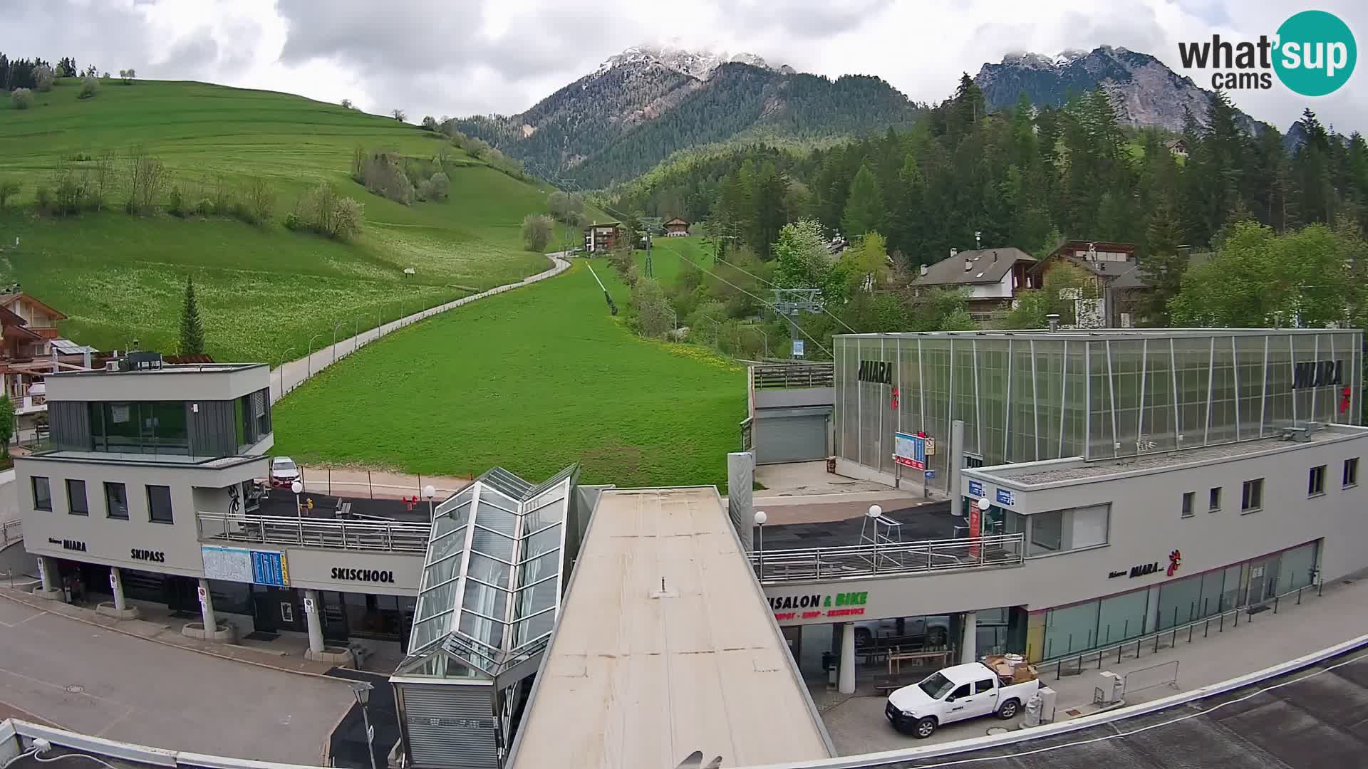 Kronplatz webcam Valley sation of Miara