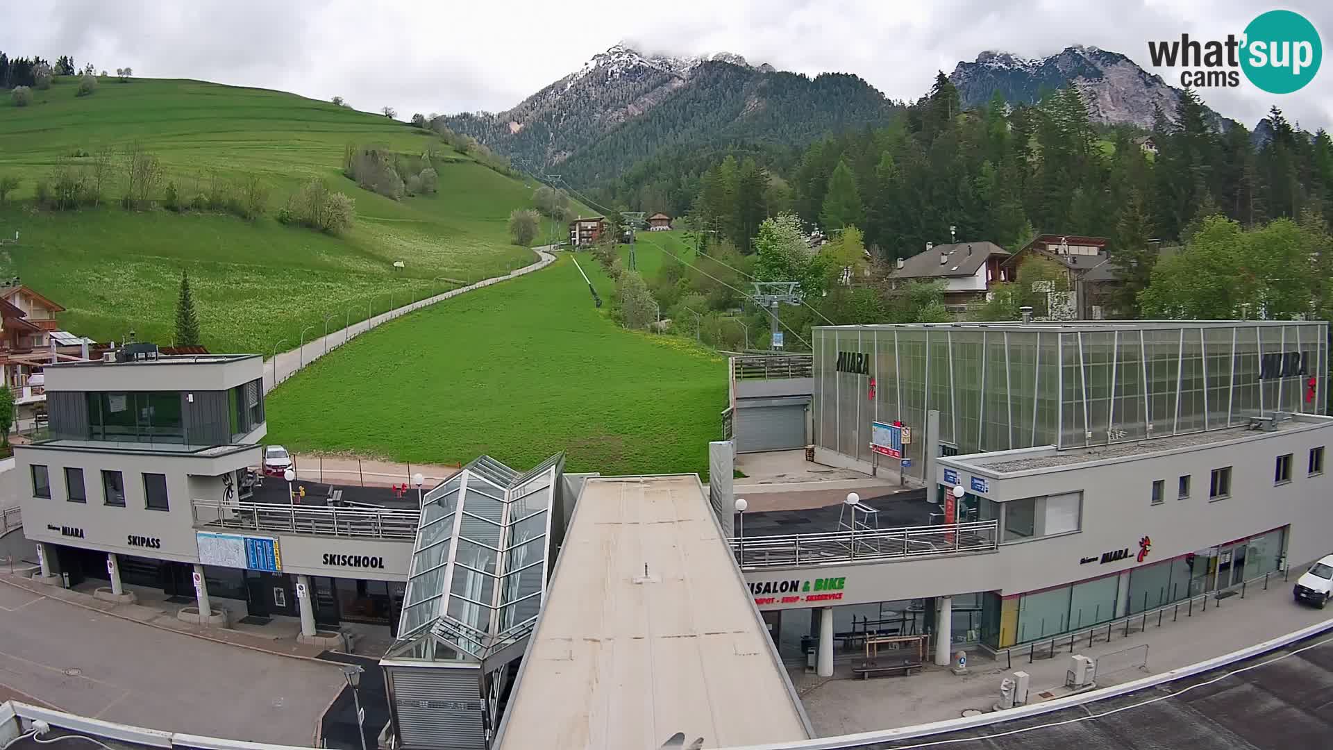 Kronplatz webcam Valley sation of Miara