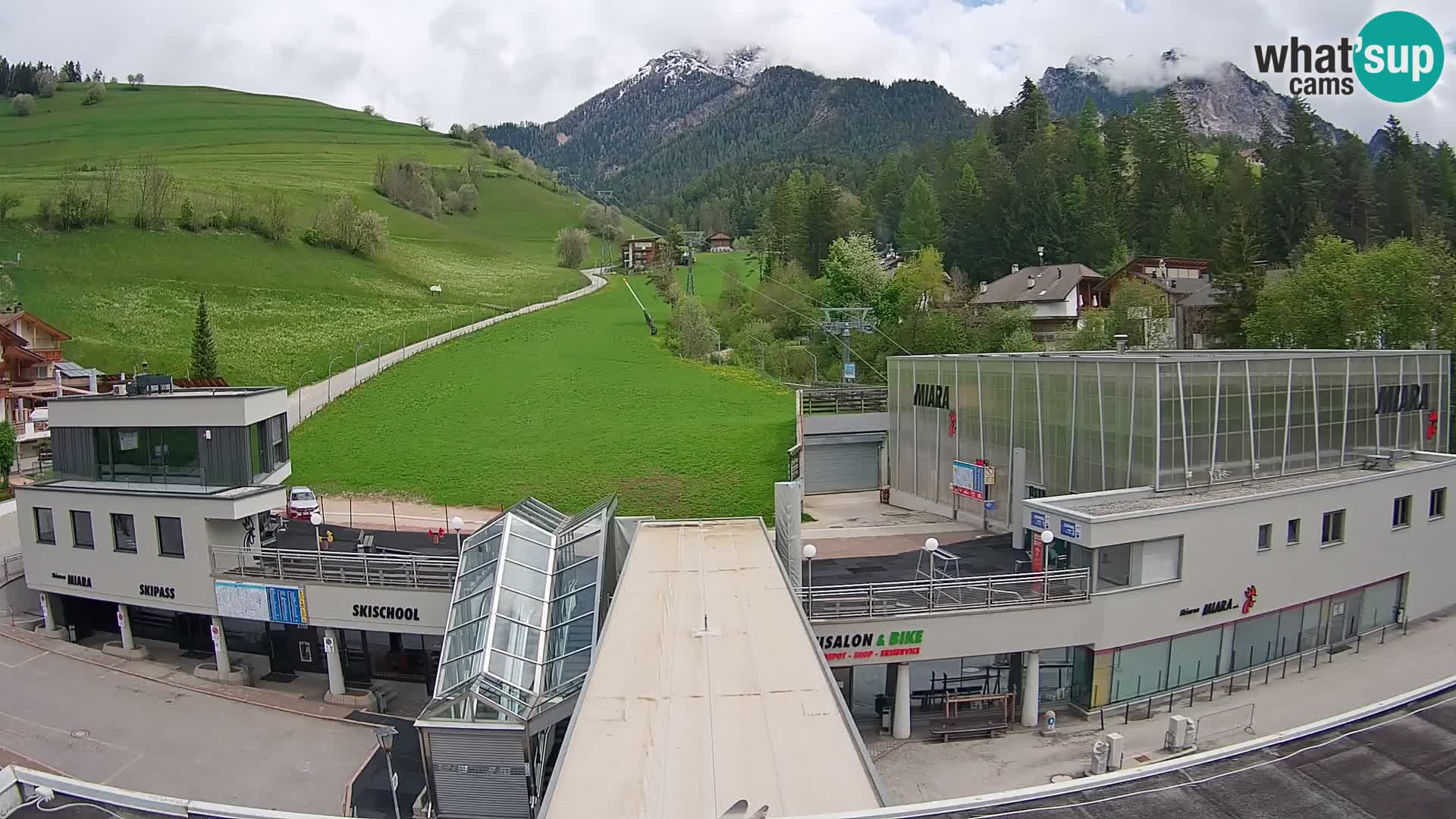 Plan de Corones Kronplatz Miara webcam en vivo – estación de valle