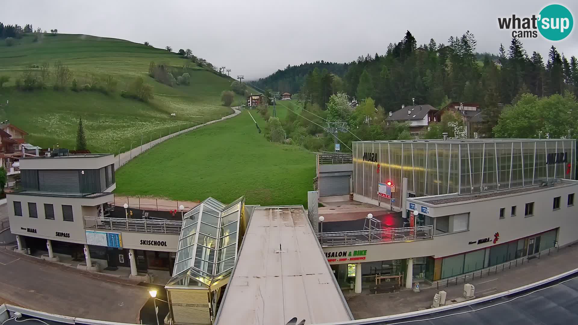 Kronplatz spletna kamera Miara spodnja postaja