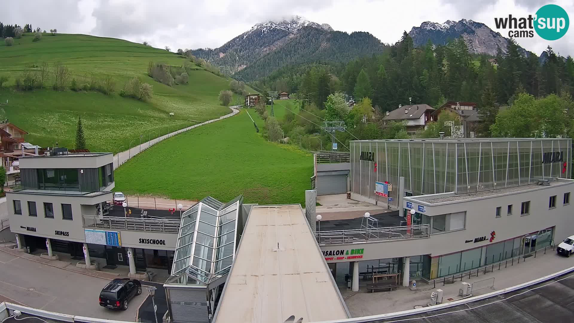 Kronplatz webcam Valley sation of Miara