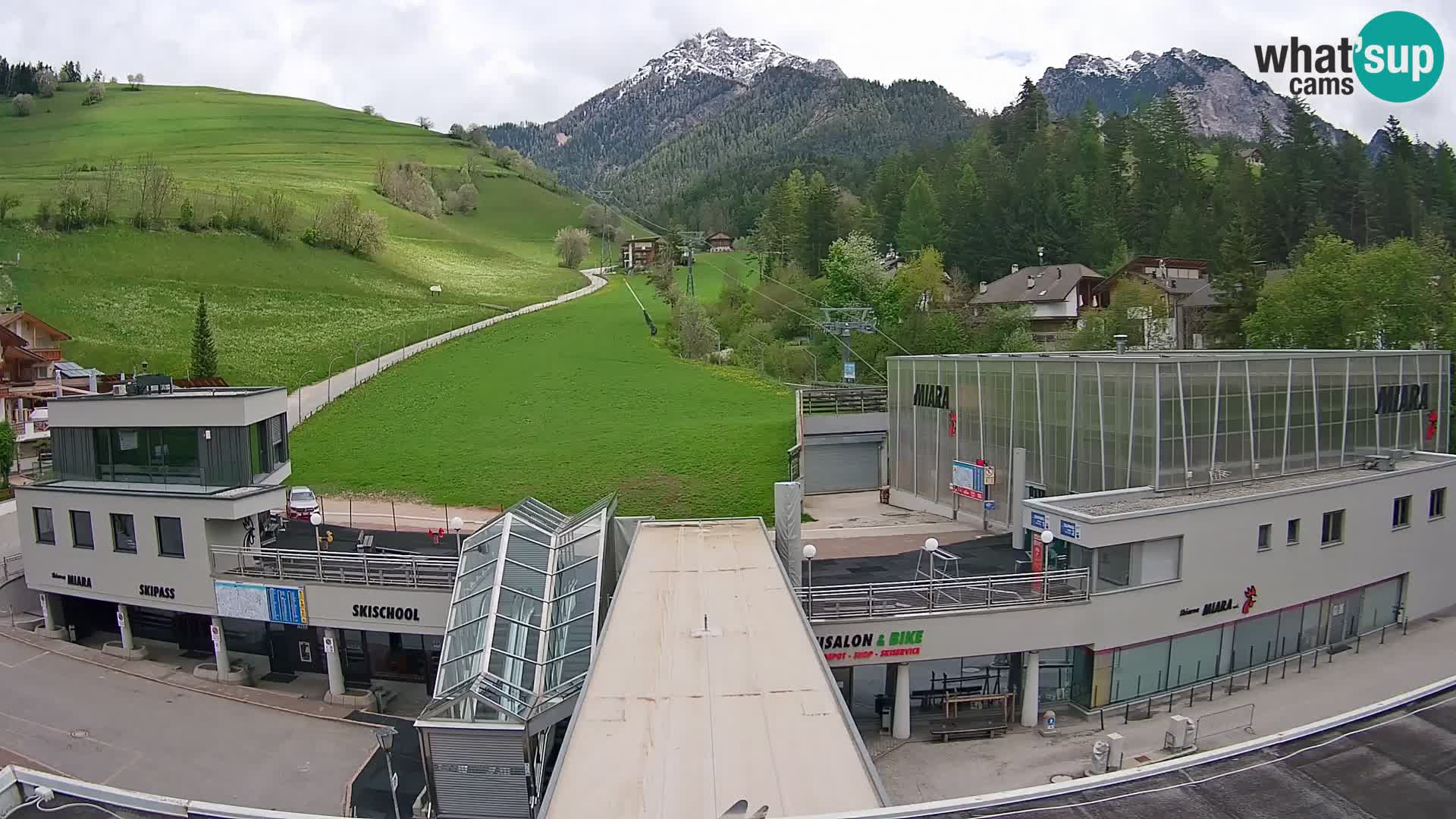 Plan de Corones Kronplatz Miara webcam en vivo – estación de valle