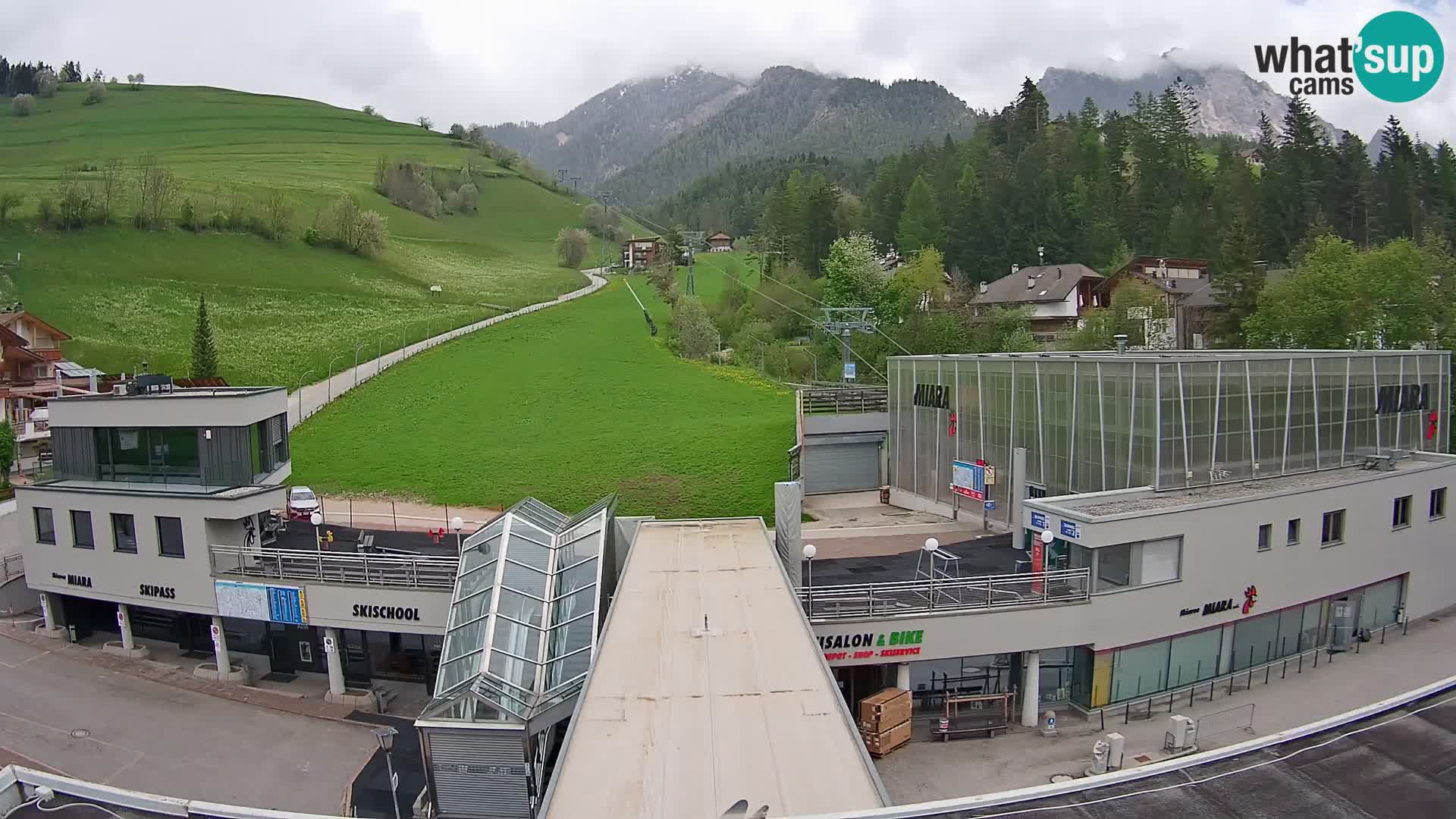 Kronplatz webcam Valley sation of Miara