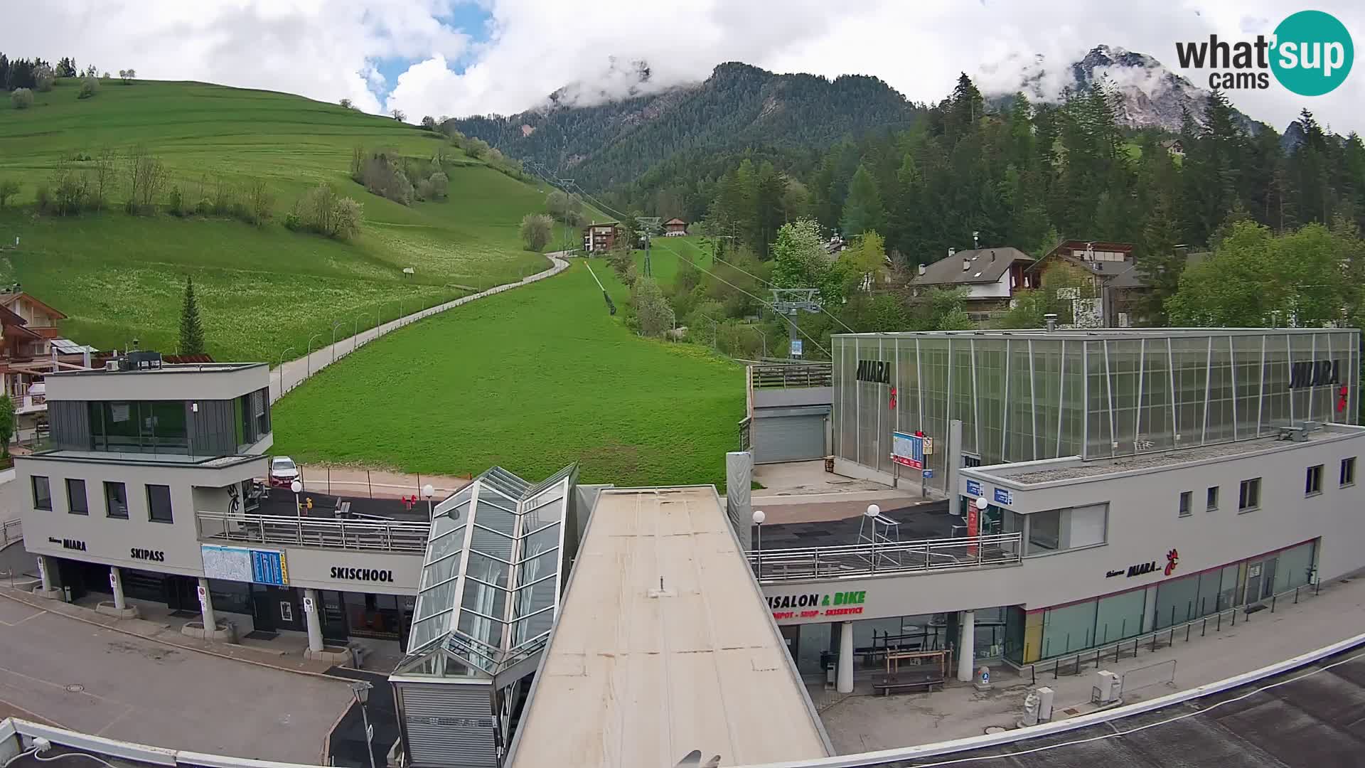 Kronplatz web-kamera Miara – donja stanica