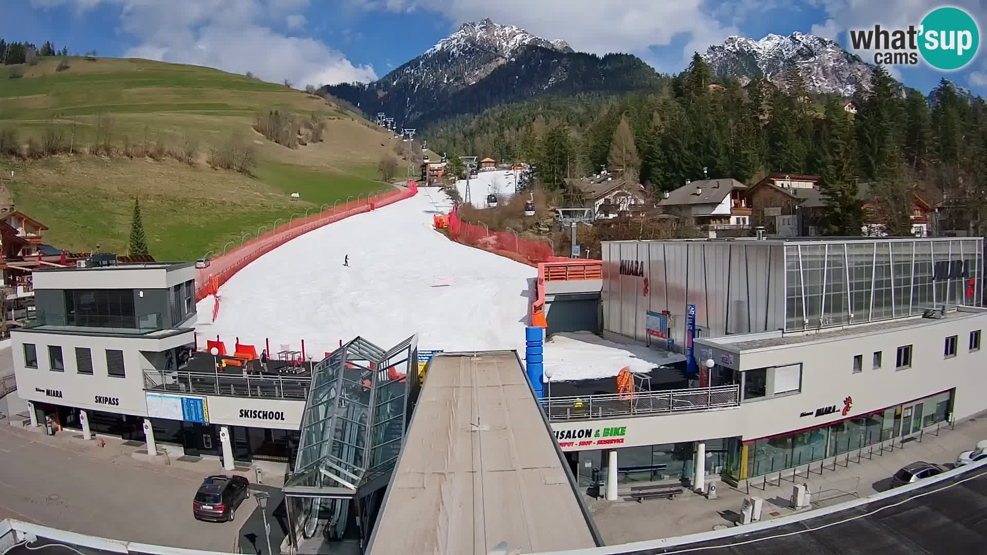 Plan de Corones Kronplatz Miara webcam en vivo – estación de valle