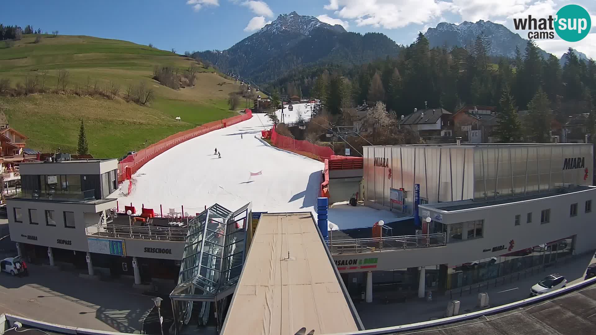 Plan de Corones Kronplatz Miara webcam en vivo – estación de valle