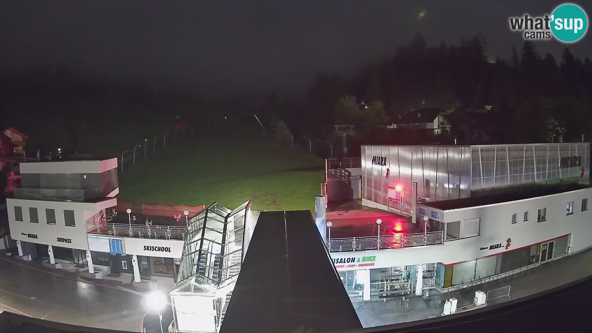Kronplatz spletna kamera Miara spodnja postaja
