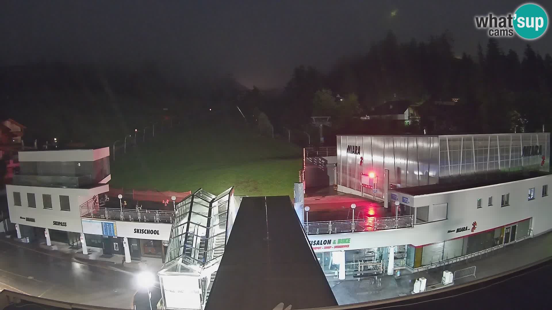 Kronplatz spletna kamera Miara spodnja postaja