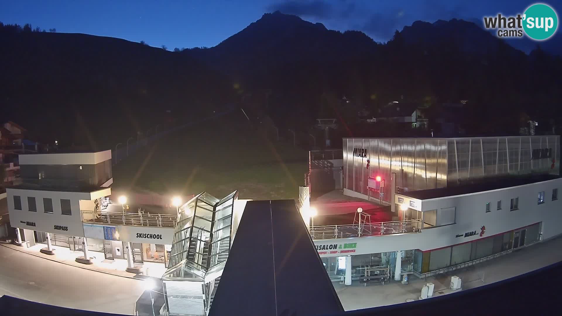 Kronplatz webcam Valley sation of Miara