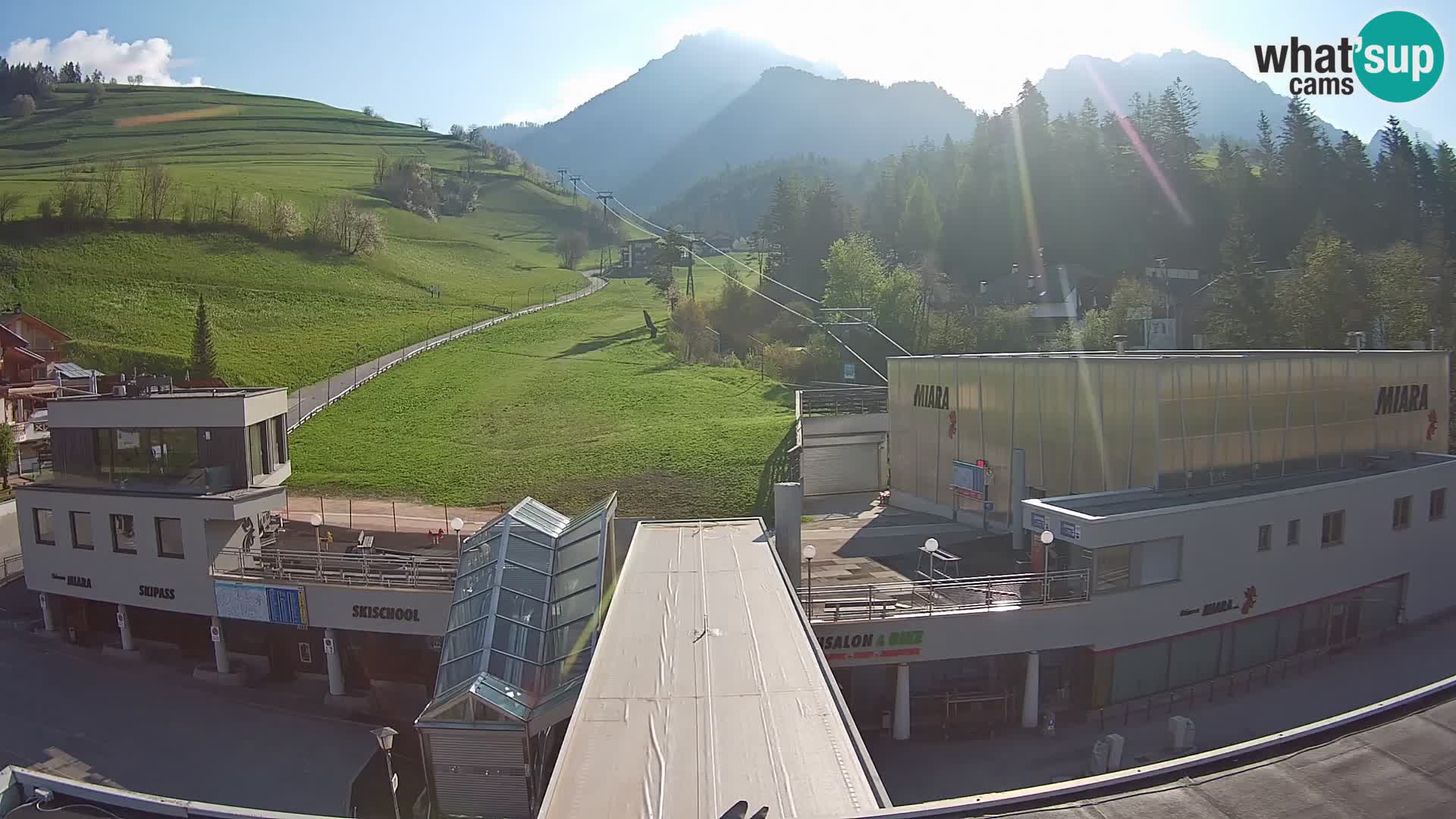 Kronplatz webcam Valley sation of Miara