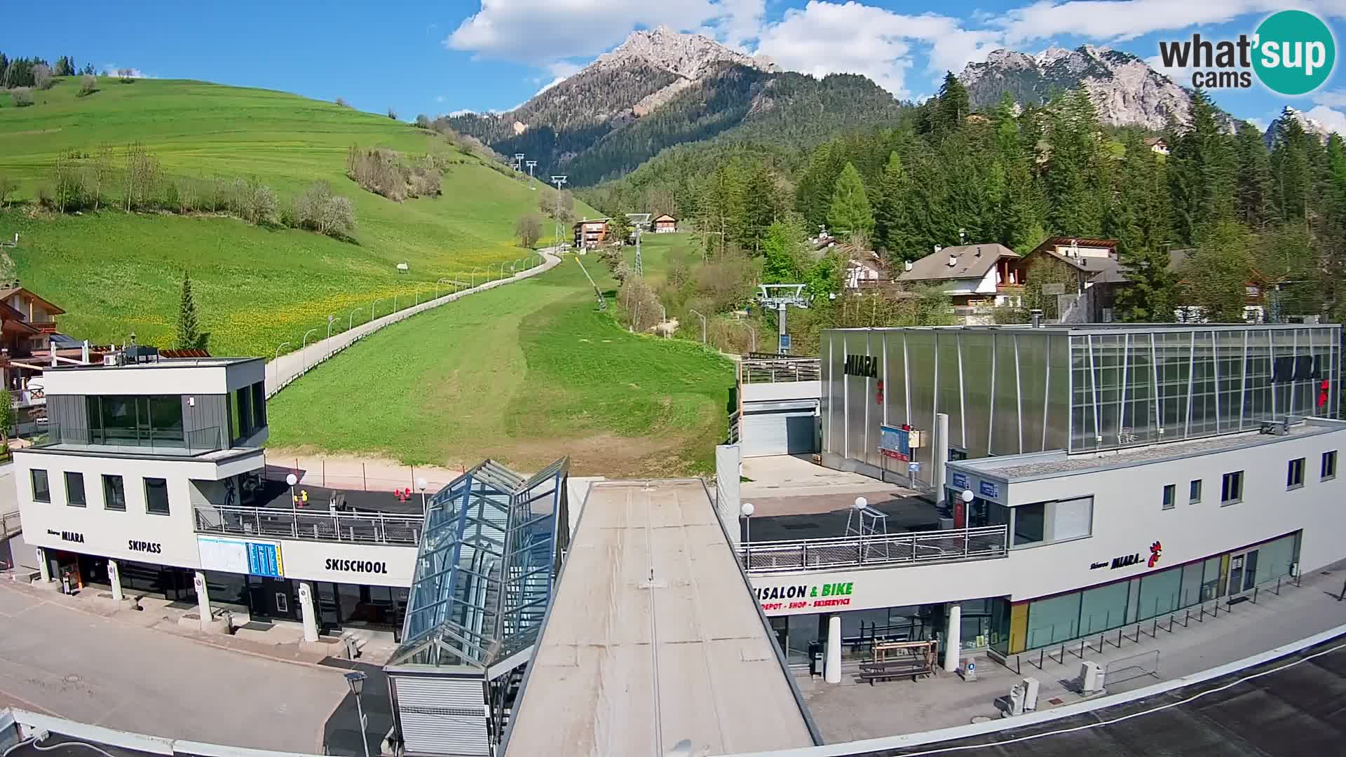 Kronplatz webcam Valley sation of Miara