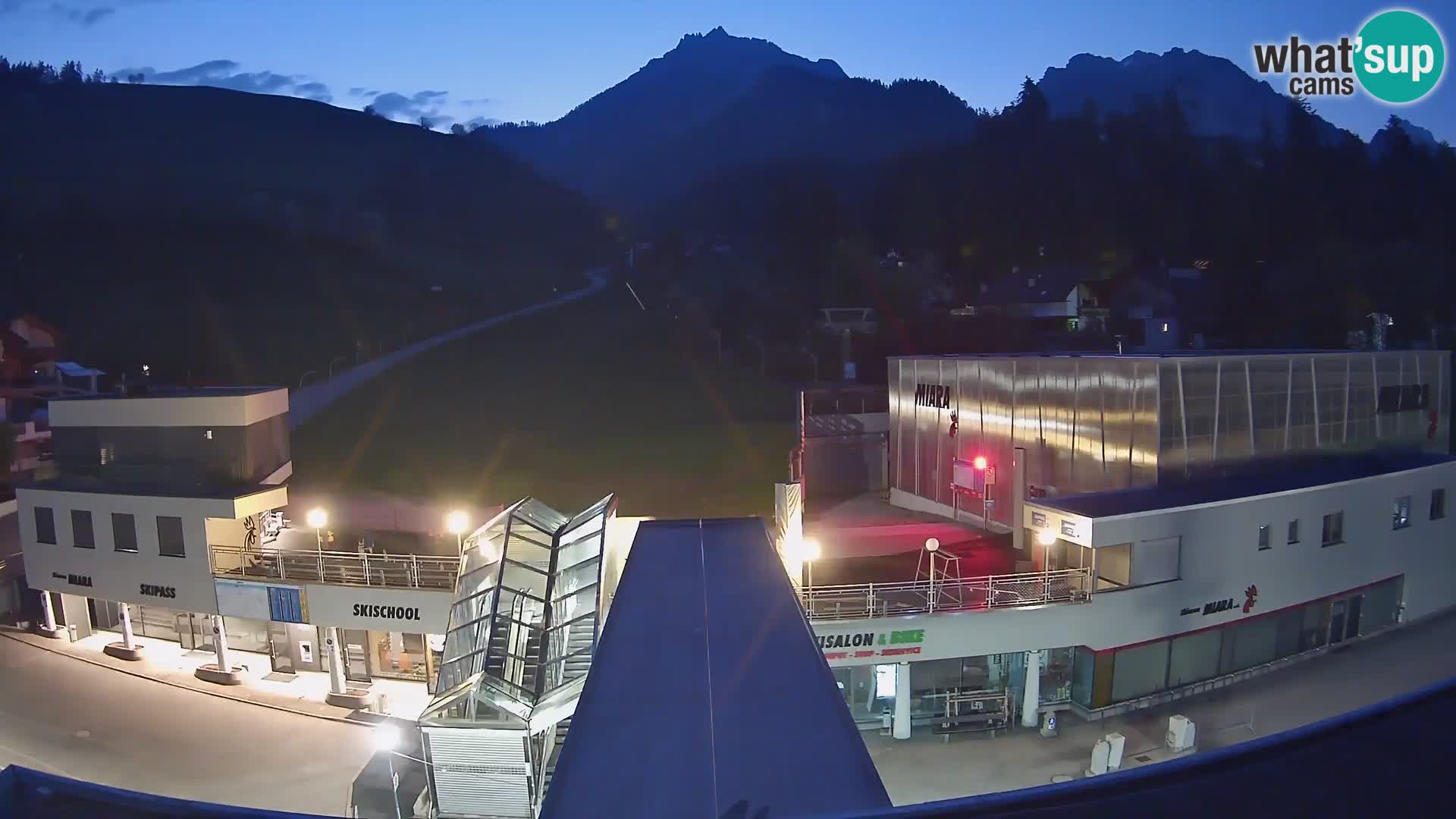 Kronplatz webcam Valley sation of Miara
