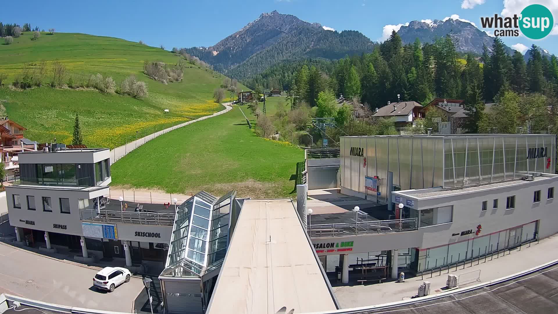 Kronplatz webcam Valley sation of Miara
