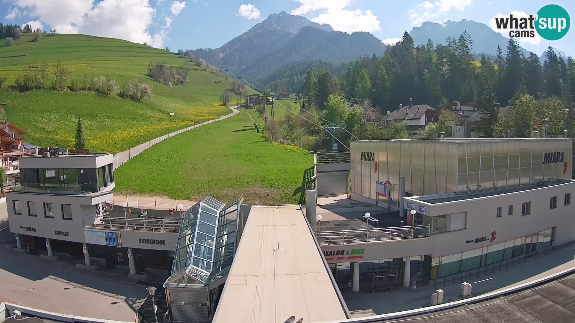 Kronplatz spletna kamera Miara spodnja postaja