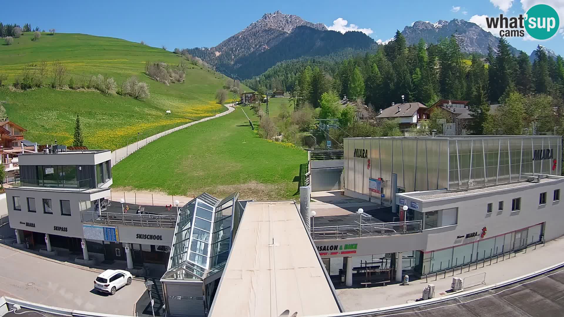 Kronplatz webcam Valley sation of Miara