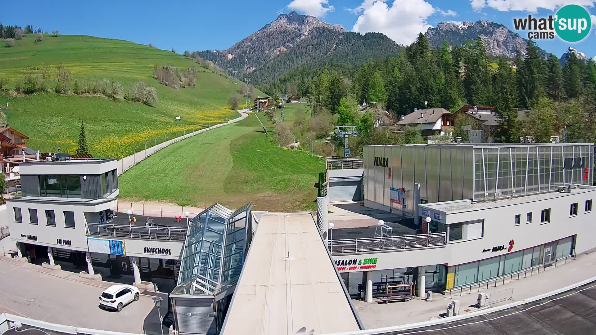 Kronplatz spletna kamera Miara spodnja postaja