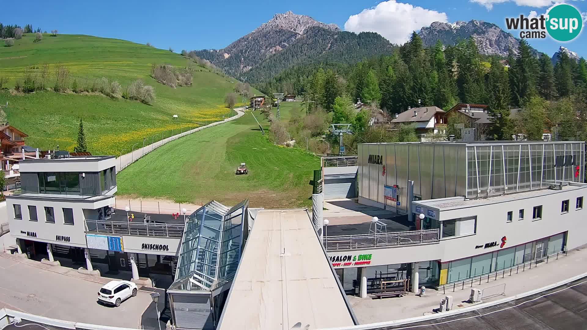 Kronplatz webcam Valley sation of Miara