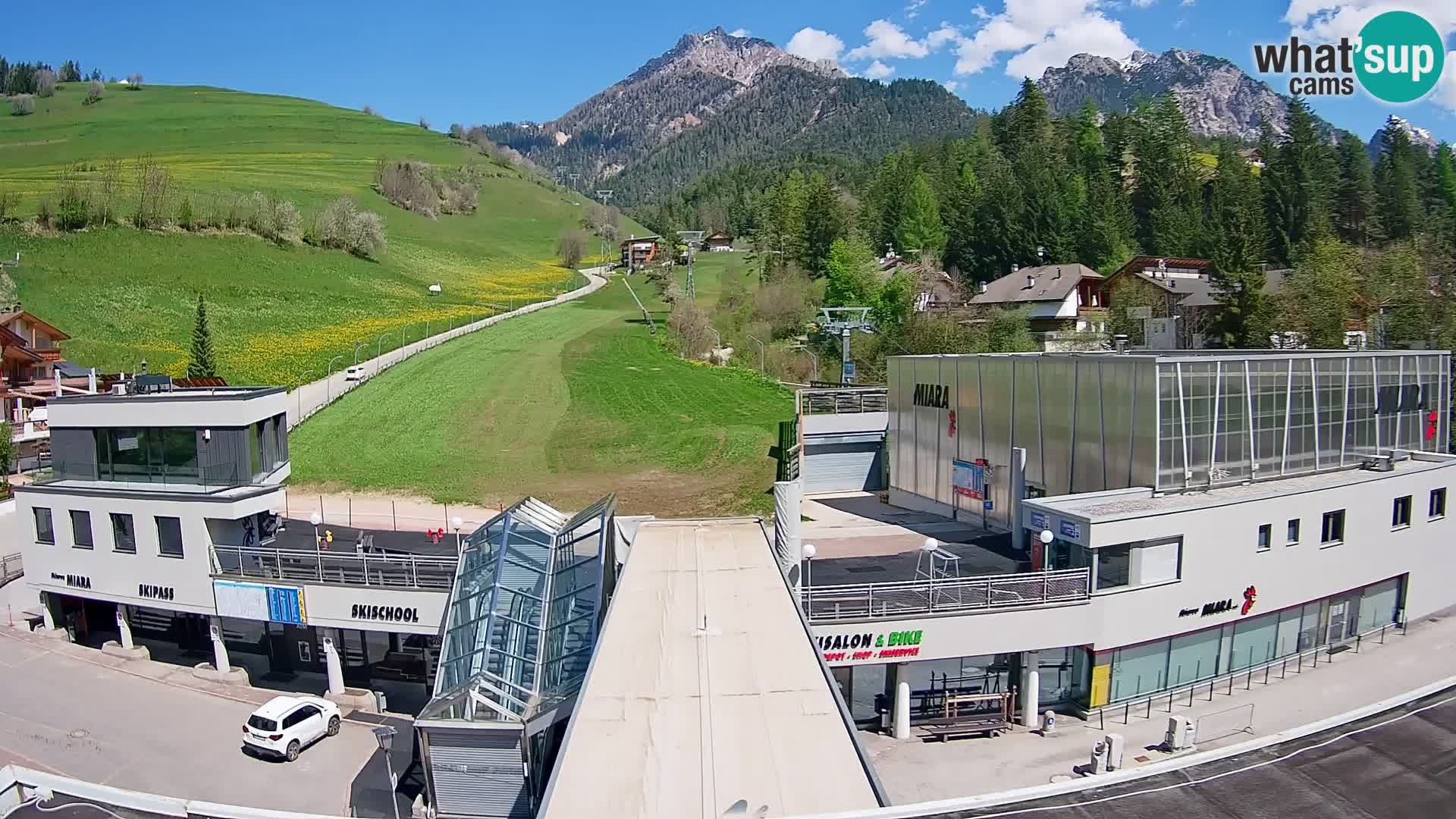 Plan de Corones Kronplatz Miara webcam en vivo – estación de valle