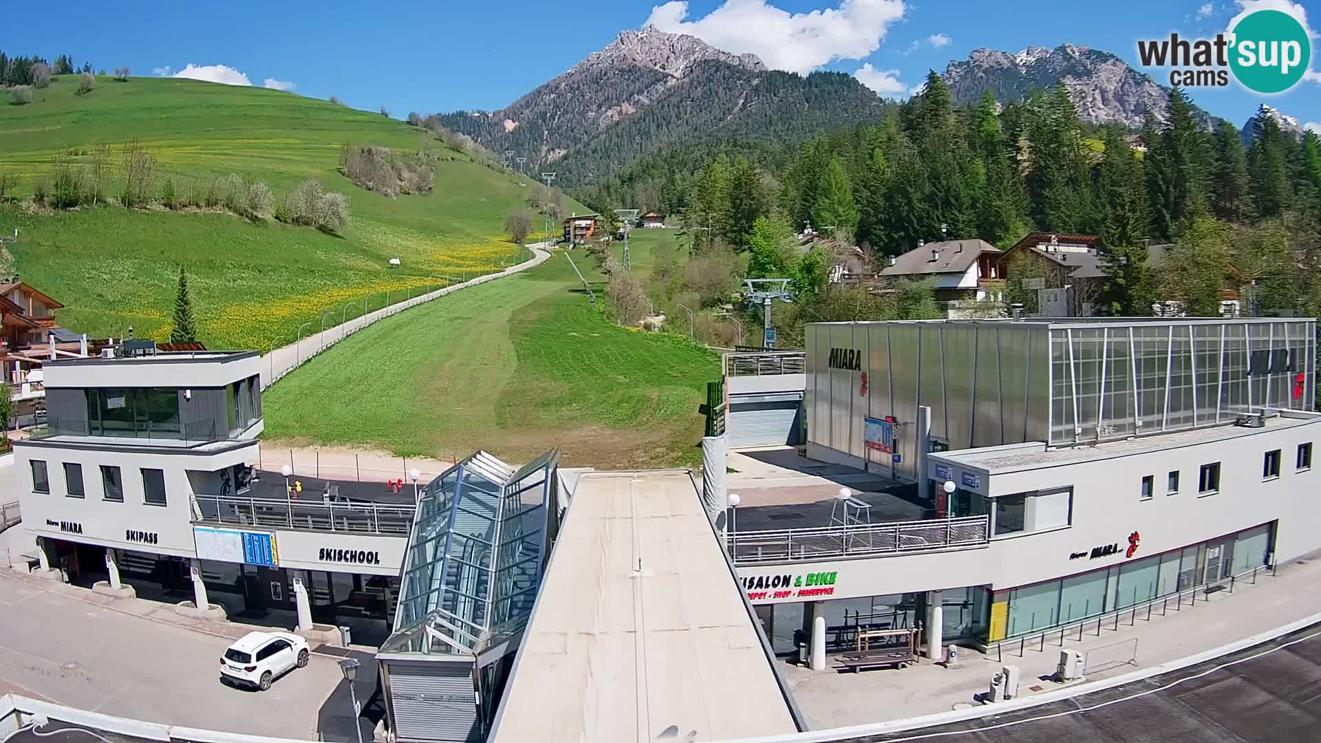 Kronplatz webcam Valley sation of Miara