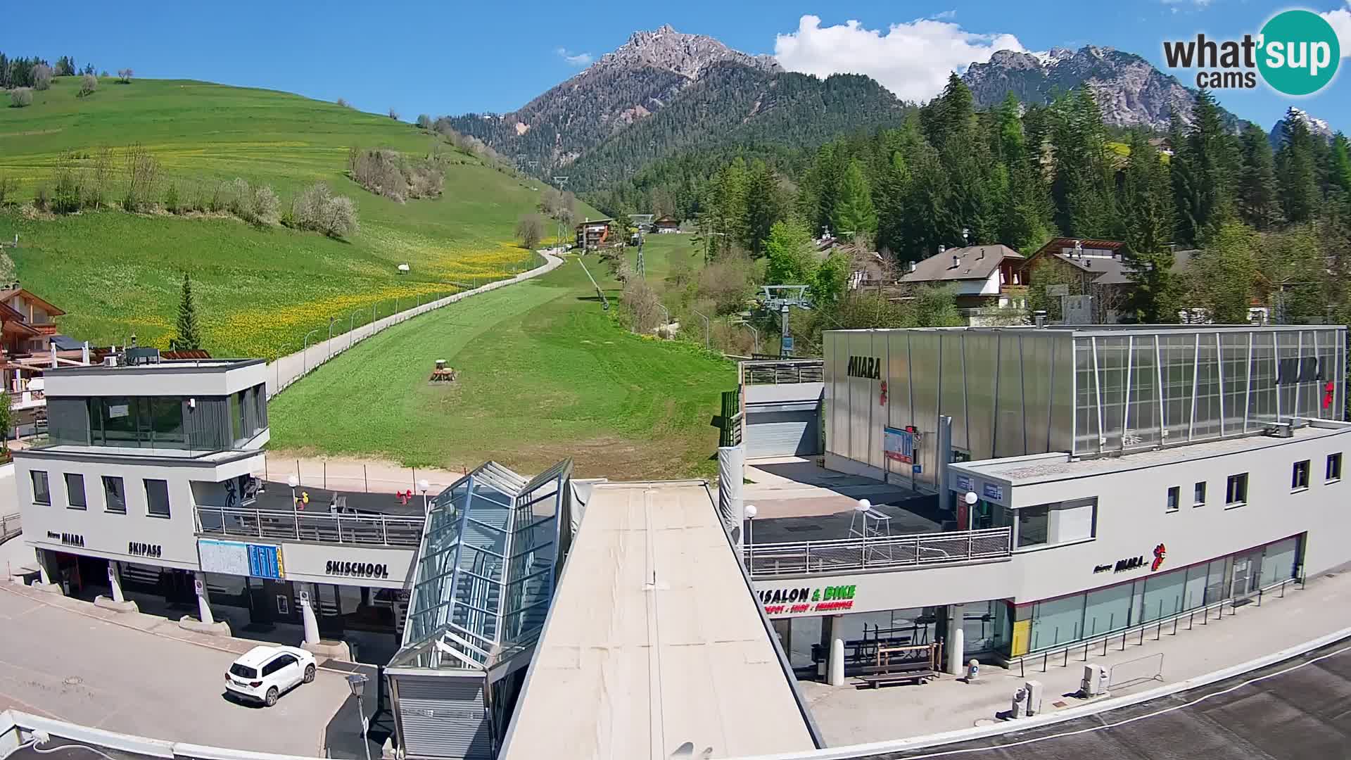 Kronplatz webcam Valley sation of Miara