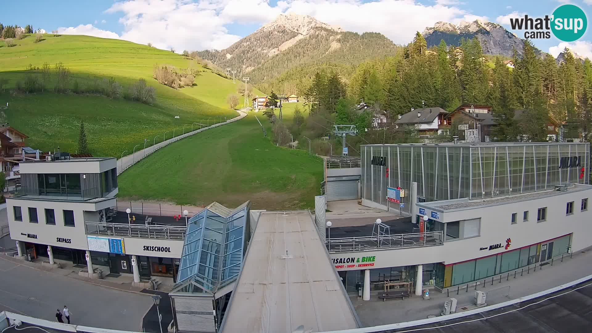 Kronplatz webcam Valley sation of Miara