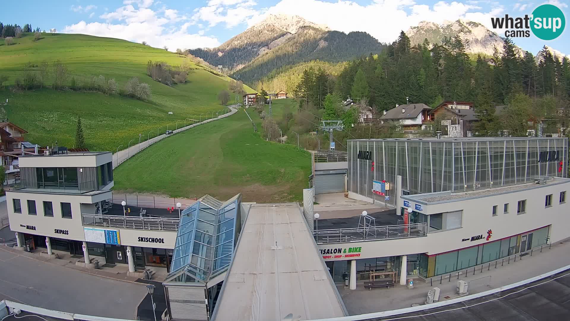 Kronplatz spletna kamera Miara spodnja postaja