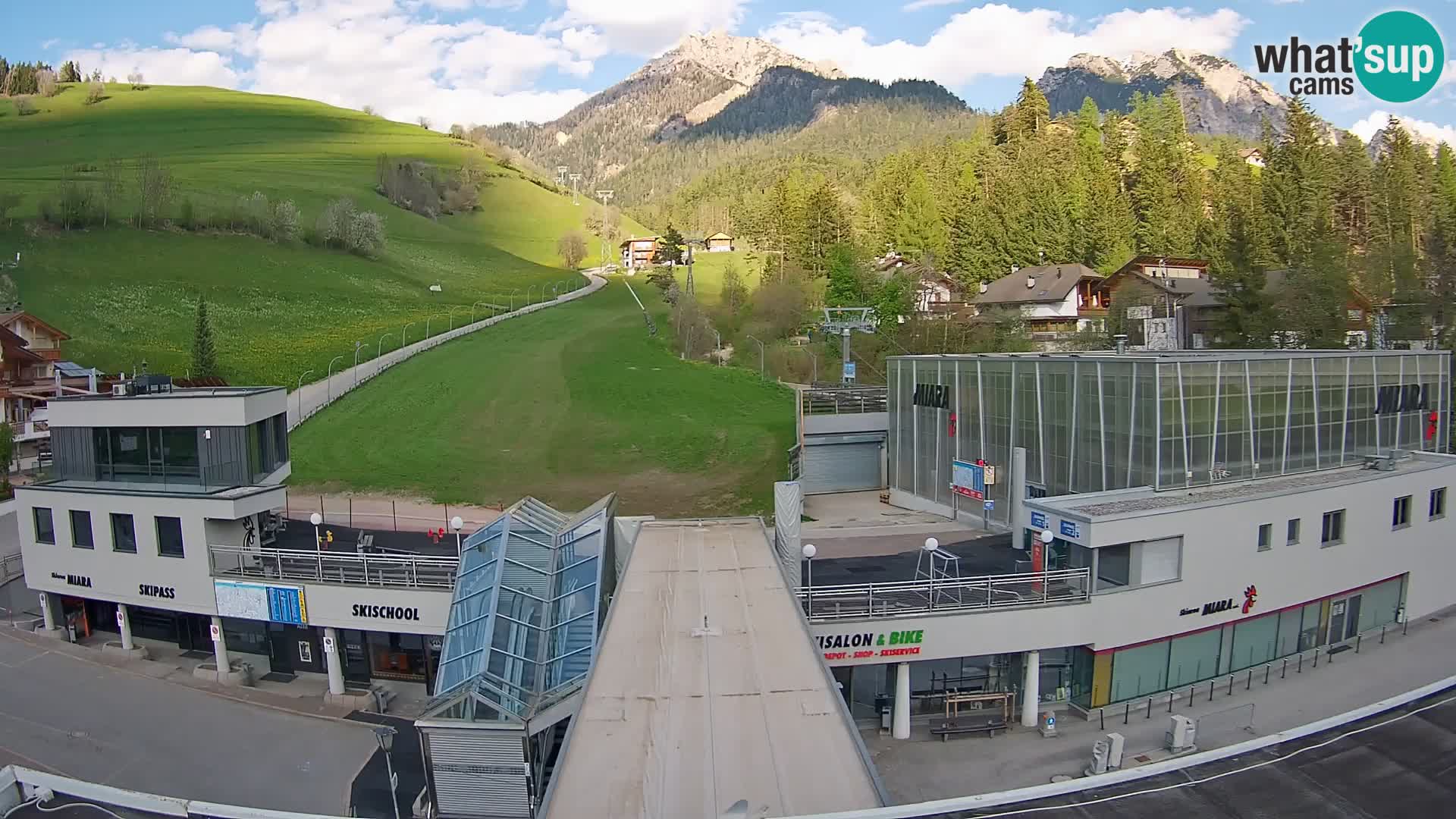 Kronplatz webcam Valley sation of Miara