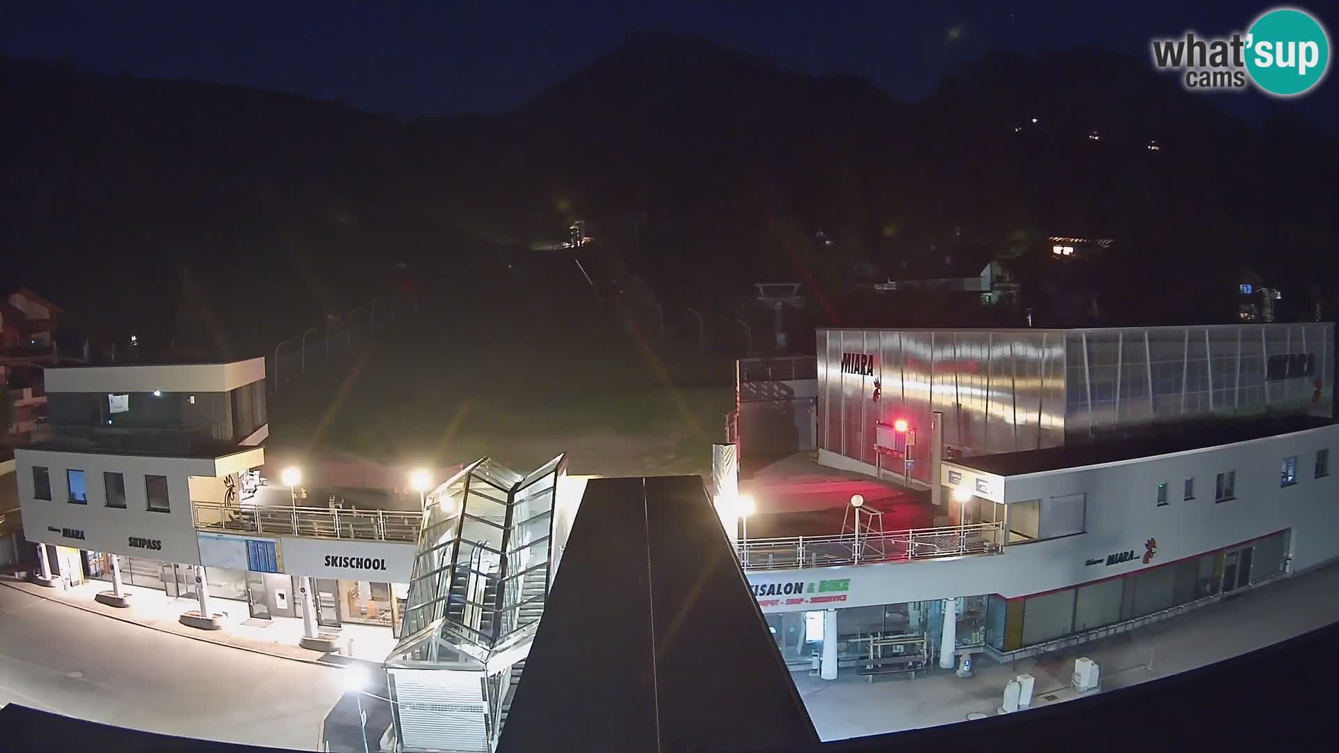 Kronplatz spletna kamera Miara spodnja postaja