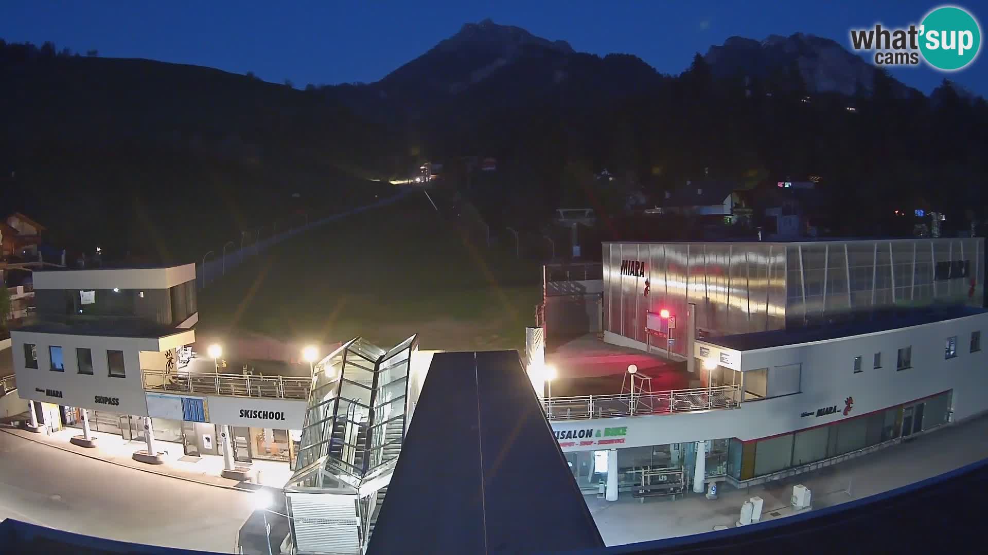 Kronplatz webcam Valley sation of Miara
