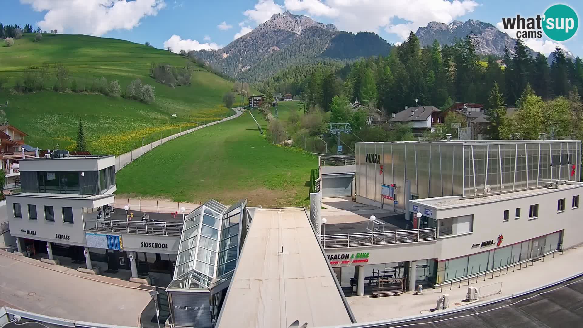 Plan de Corones Kronplatz Miara webcam en vivo – estación de valle