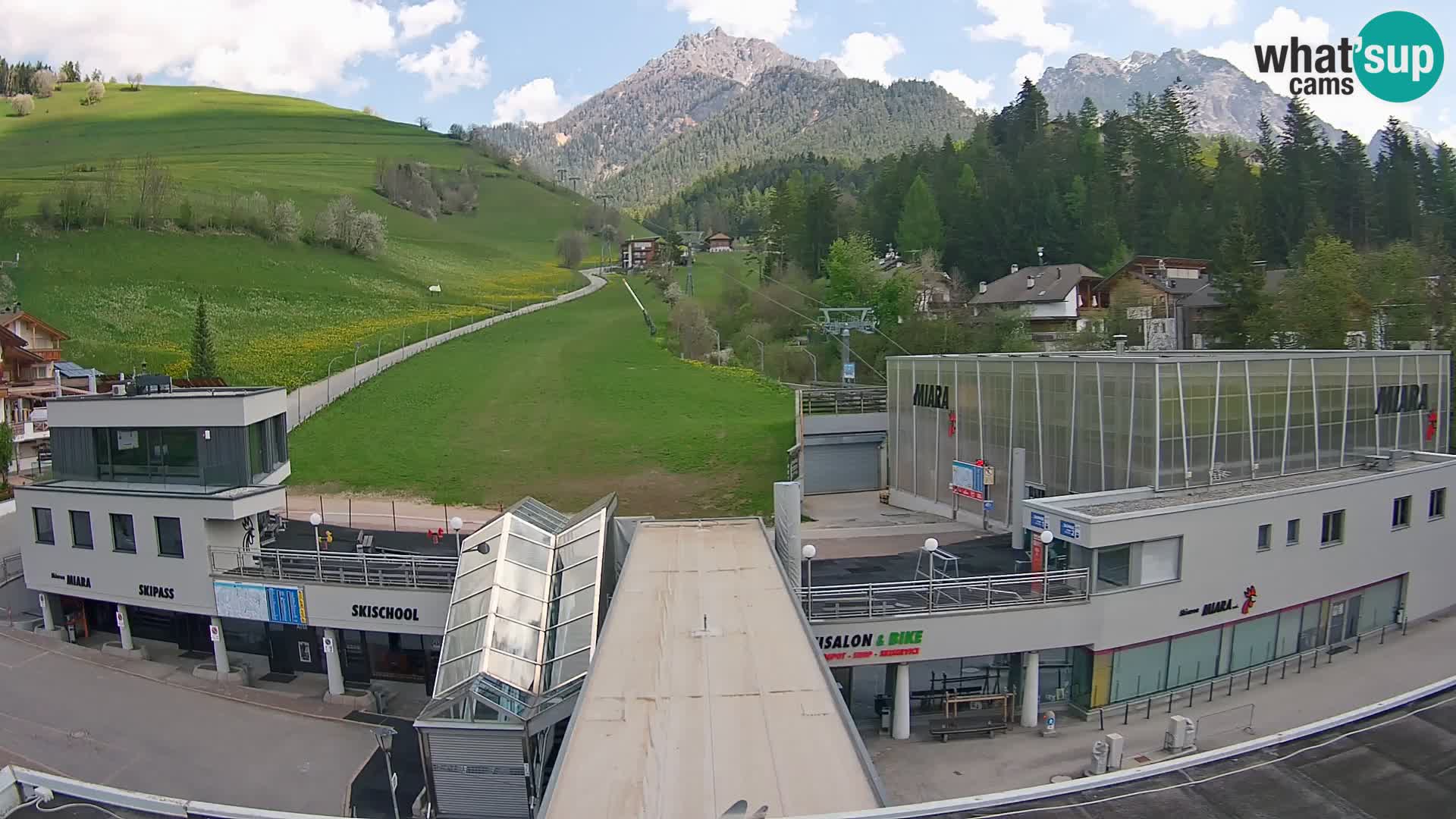 Kronplatz webcam Valley sation of Miara
