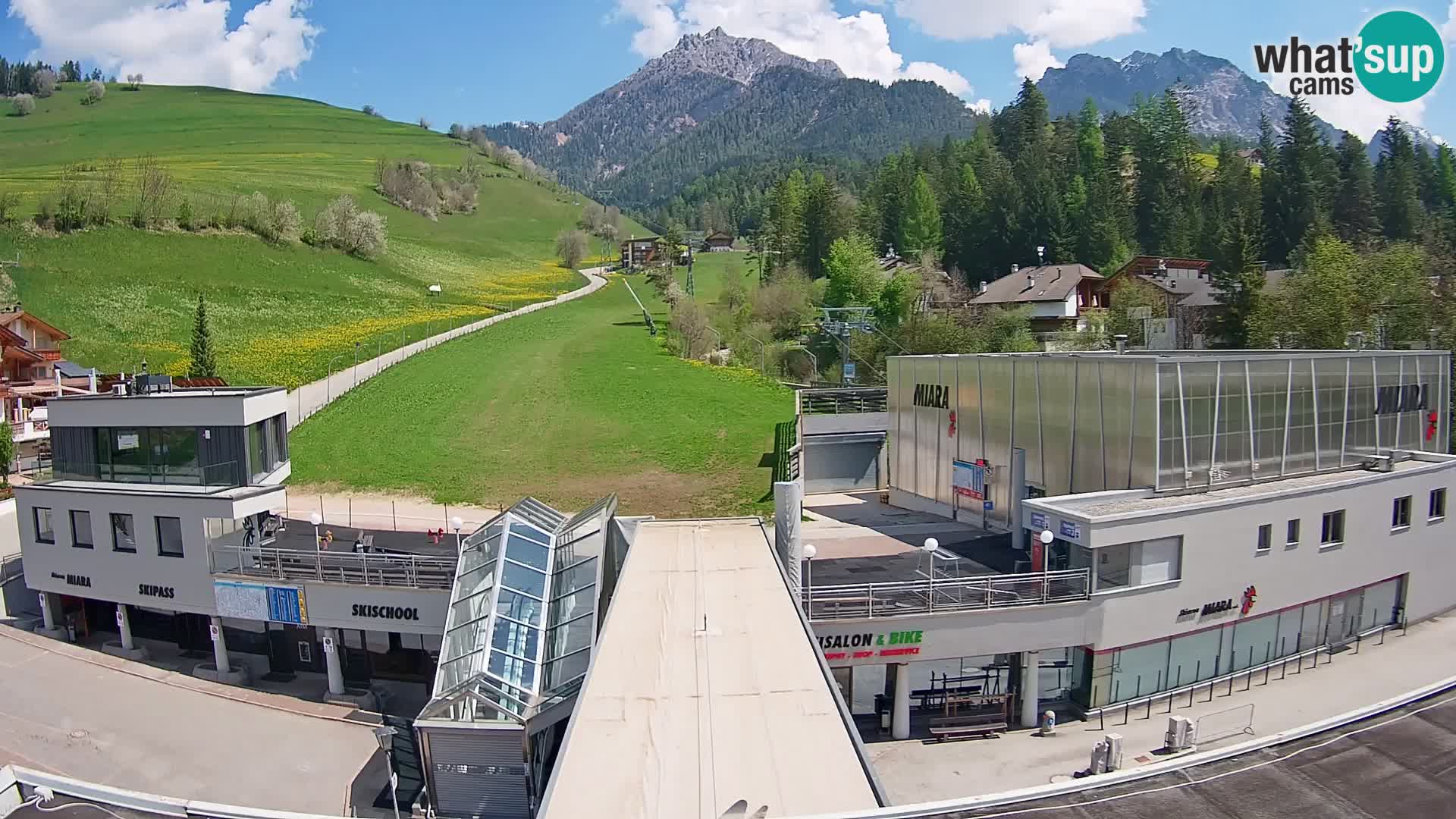 Kronplatz webcam Valley sation of Miara