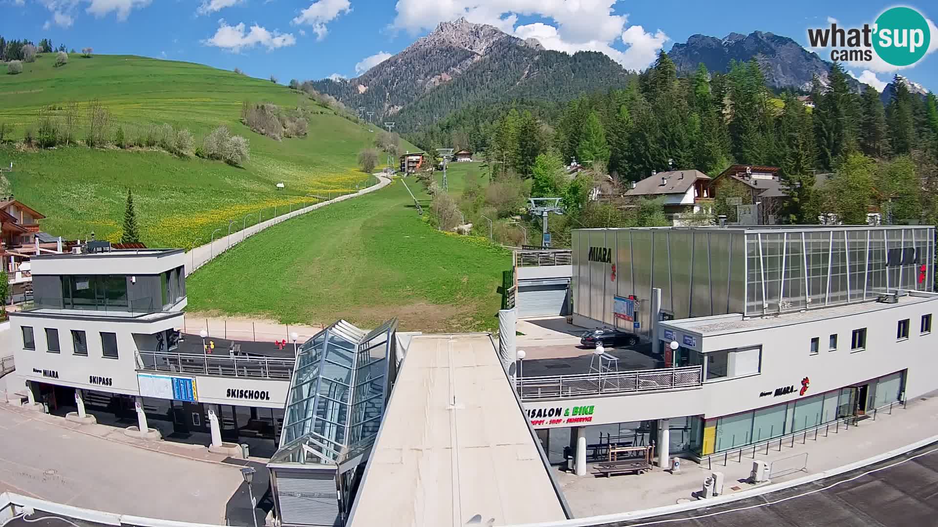 Plan de Corones Kronplatz Miara webcam en vivo – estación de valle