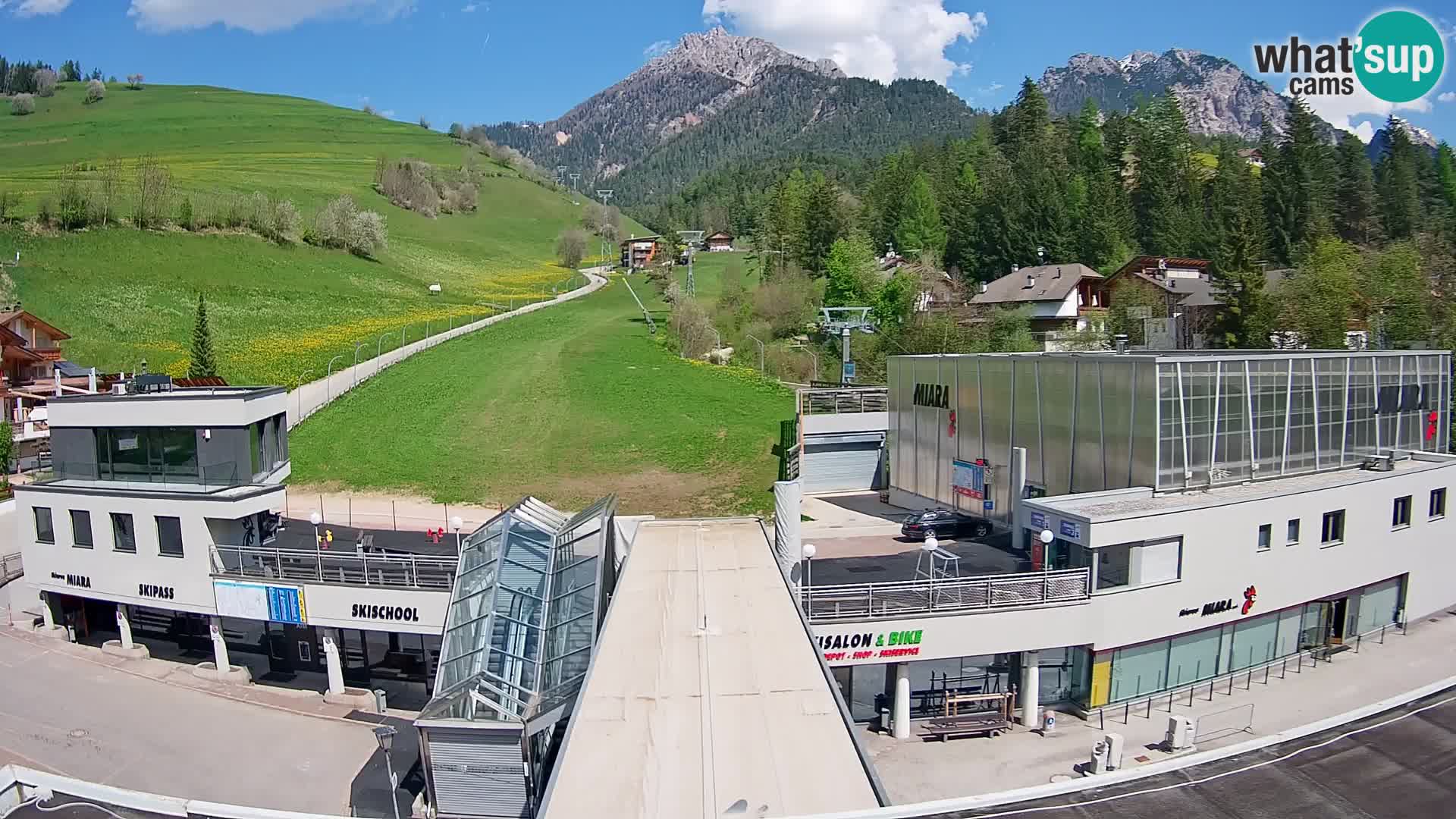 Kronplatz webcam Valley sation of Miara