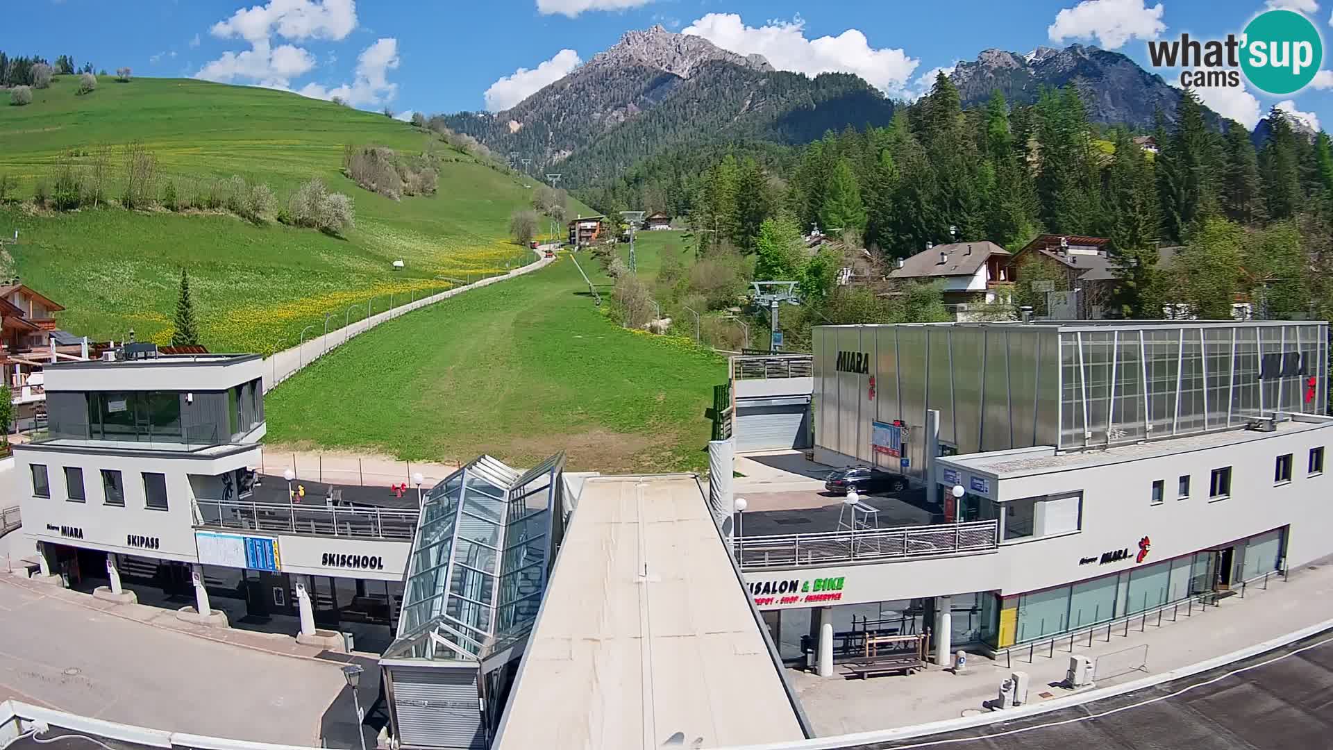 Kronplatz webcam Valley sation of Miara