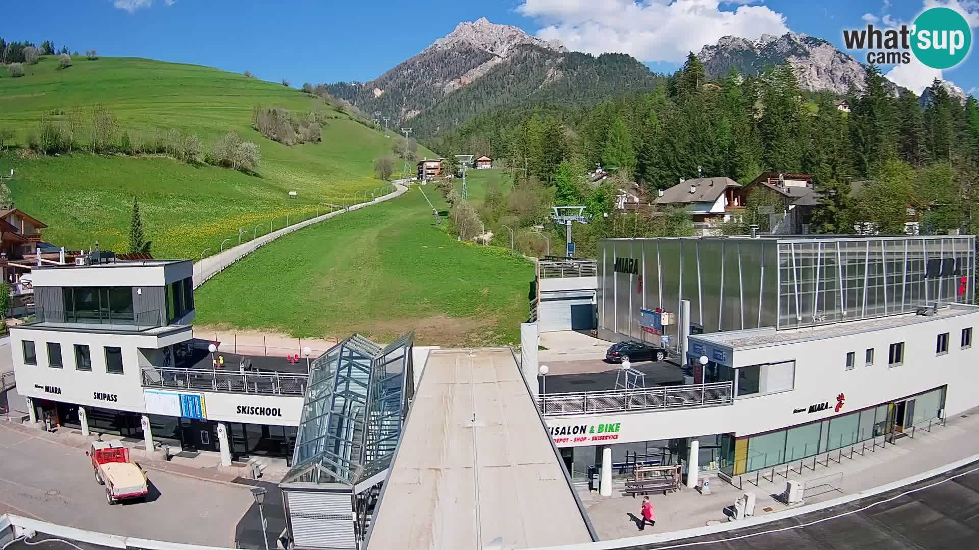 Kronplatz webcam Valley sation of Miara