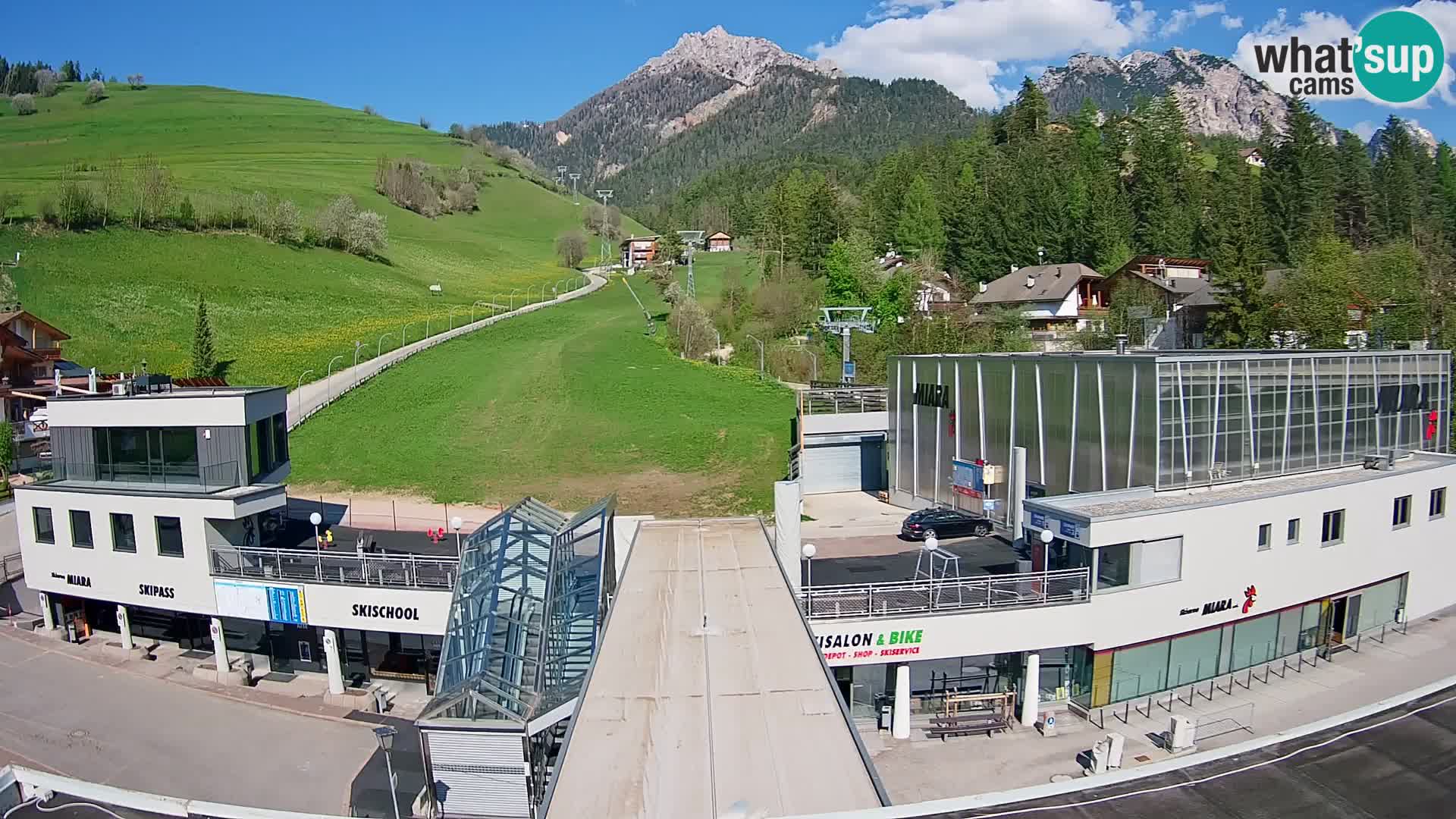 Kronplatz webcam Valley sation of Miara