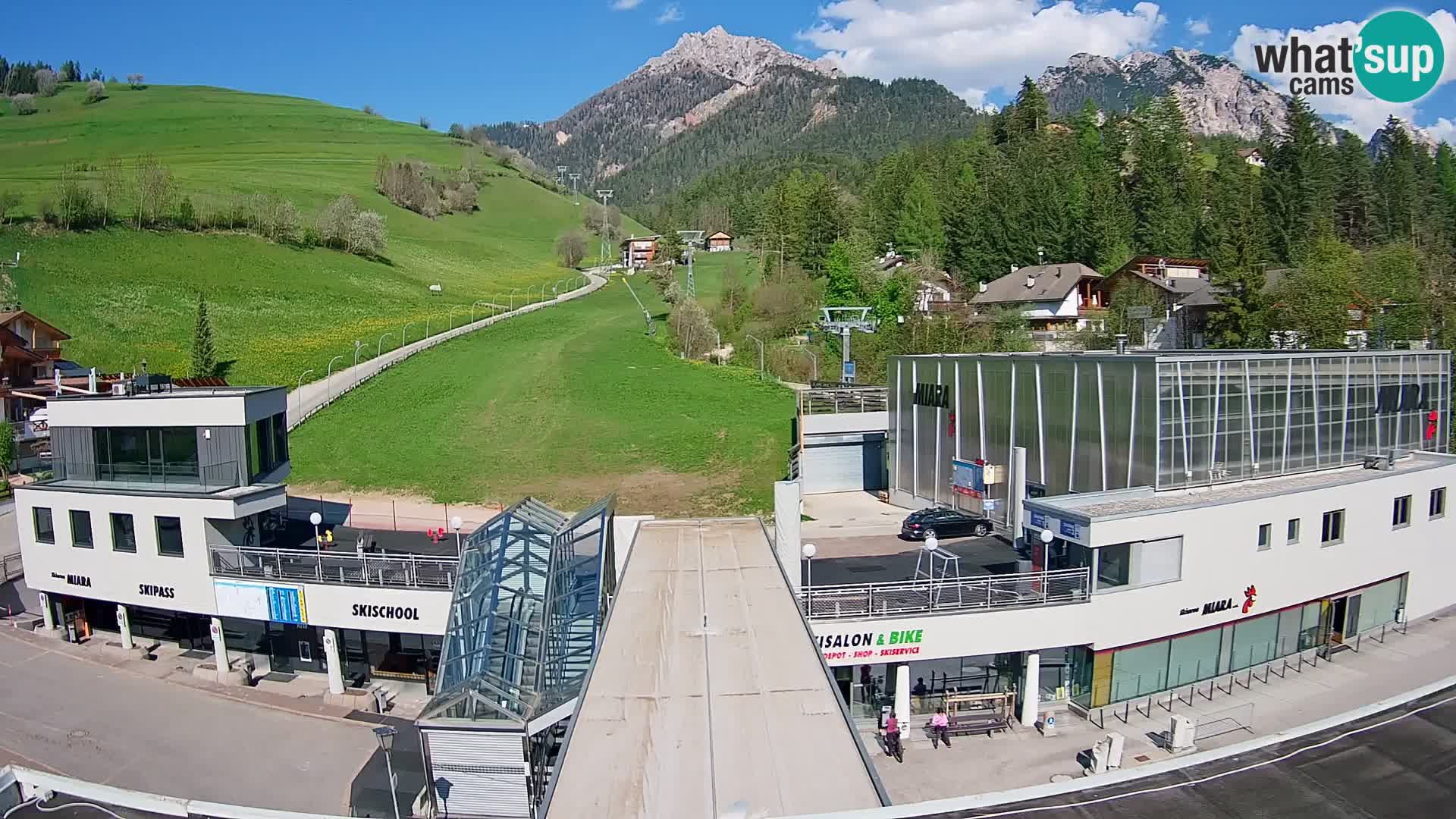 Kronplatz webcam Valley sation of Miara