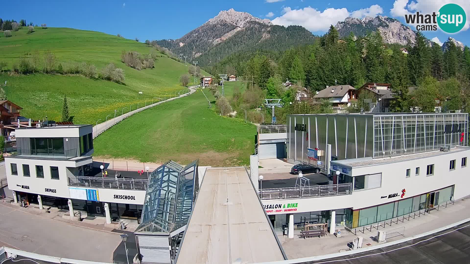 Kronplatz webcam Valley sation of Miara