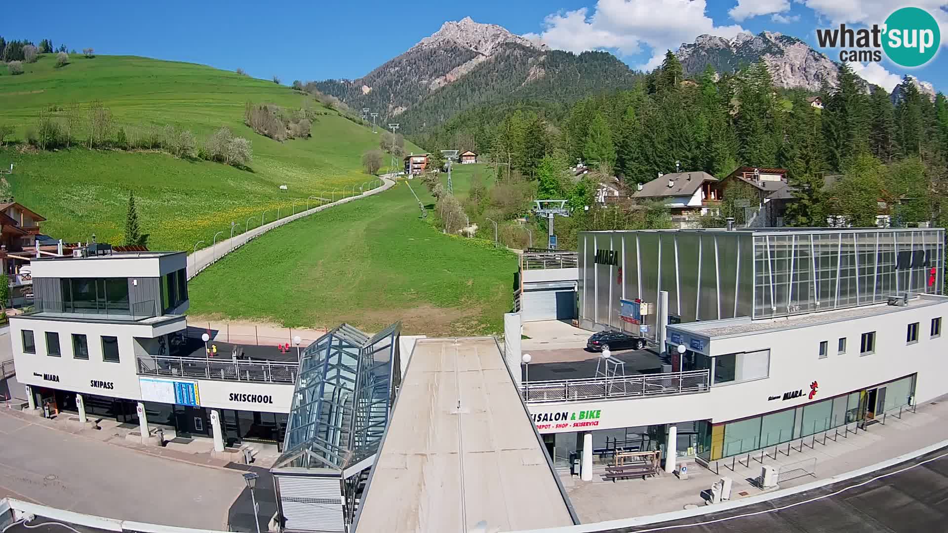 Kronplatz webcam Valley sation of Miara